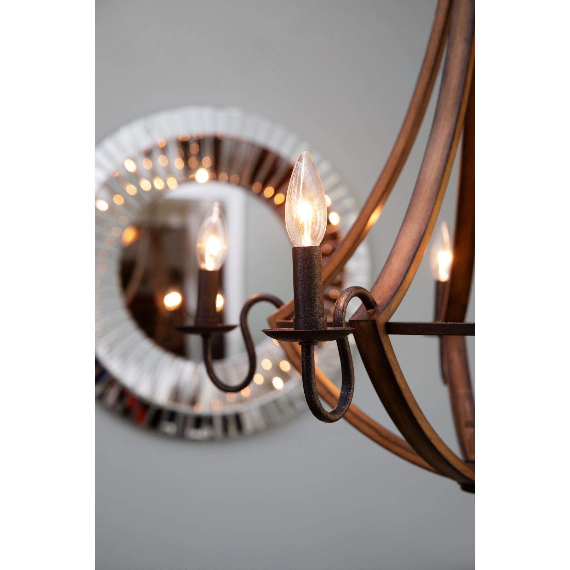 Shire 26 Inch 5 Light Chandelier by Quoizel