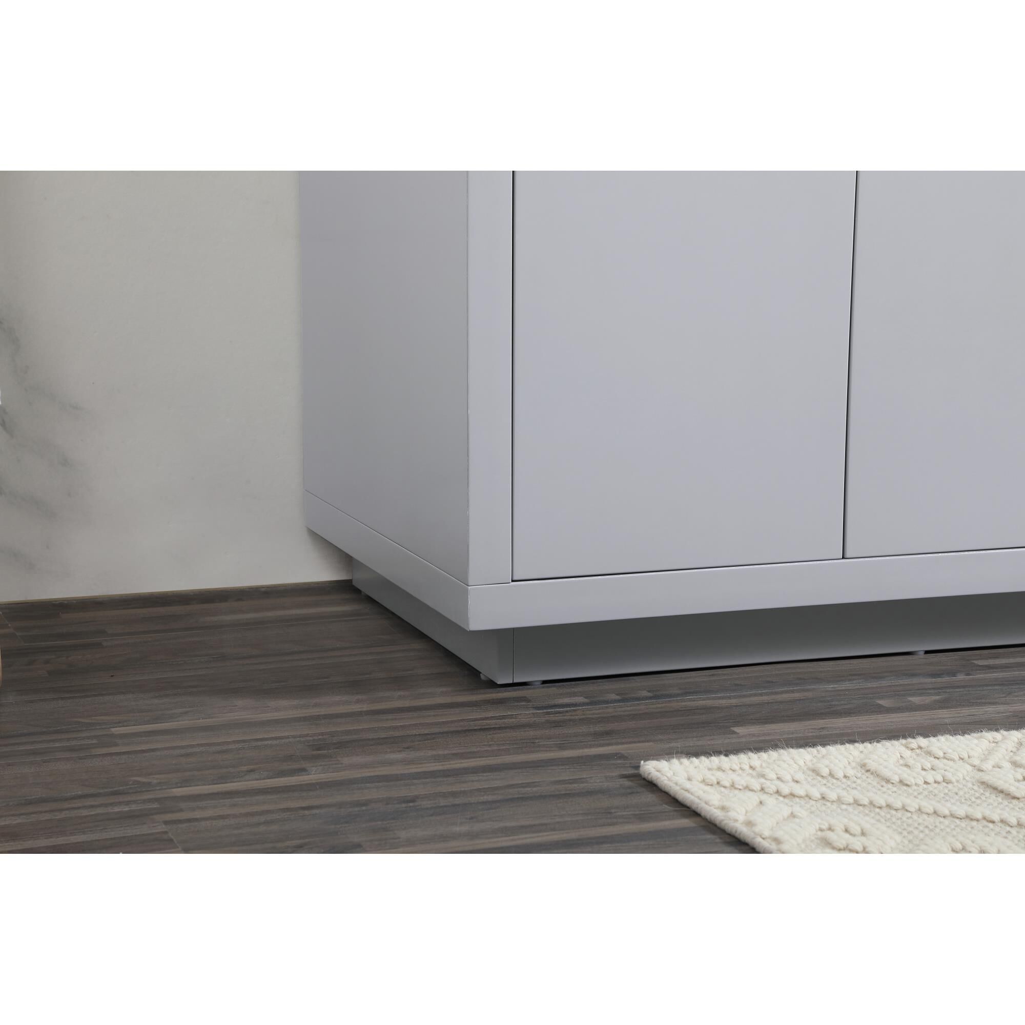 Shown in Grey finish