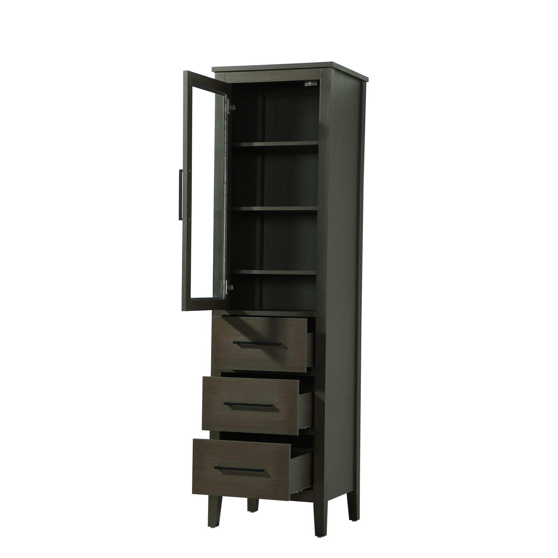 Millie 72 Inch Storage Cabinet by Elegant Decor