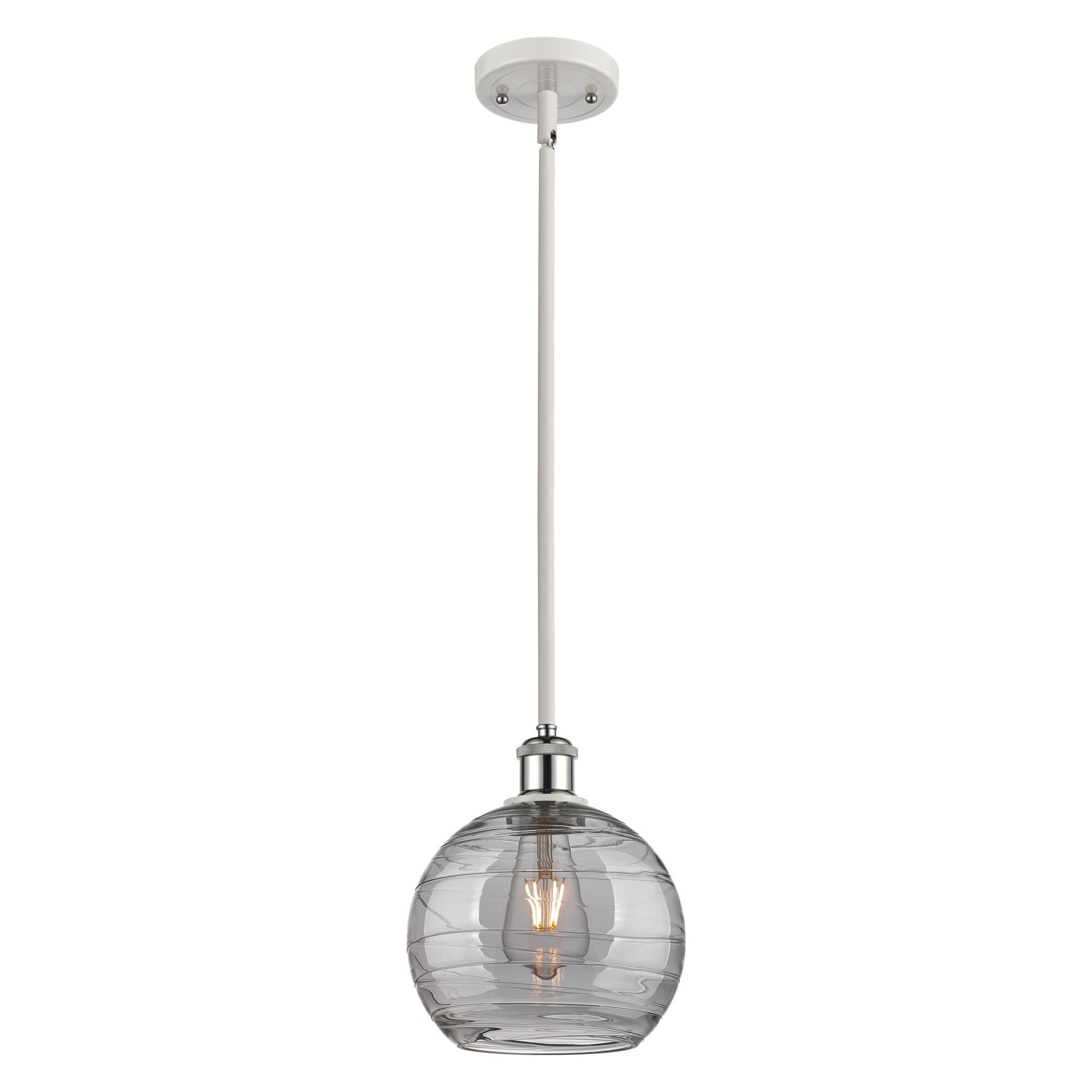Bruno Marashlian Athens Deco Swirl 8 Inch Mini Pendant by Innovations Lighting
