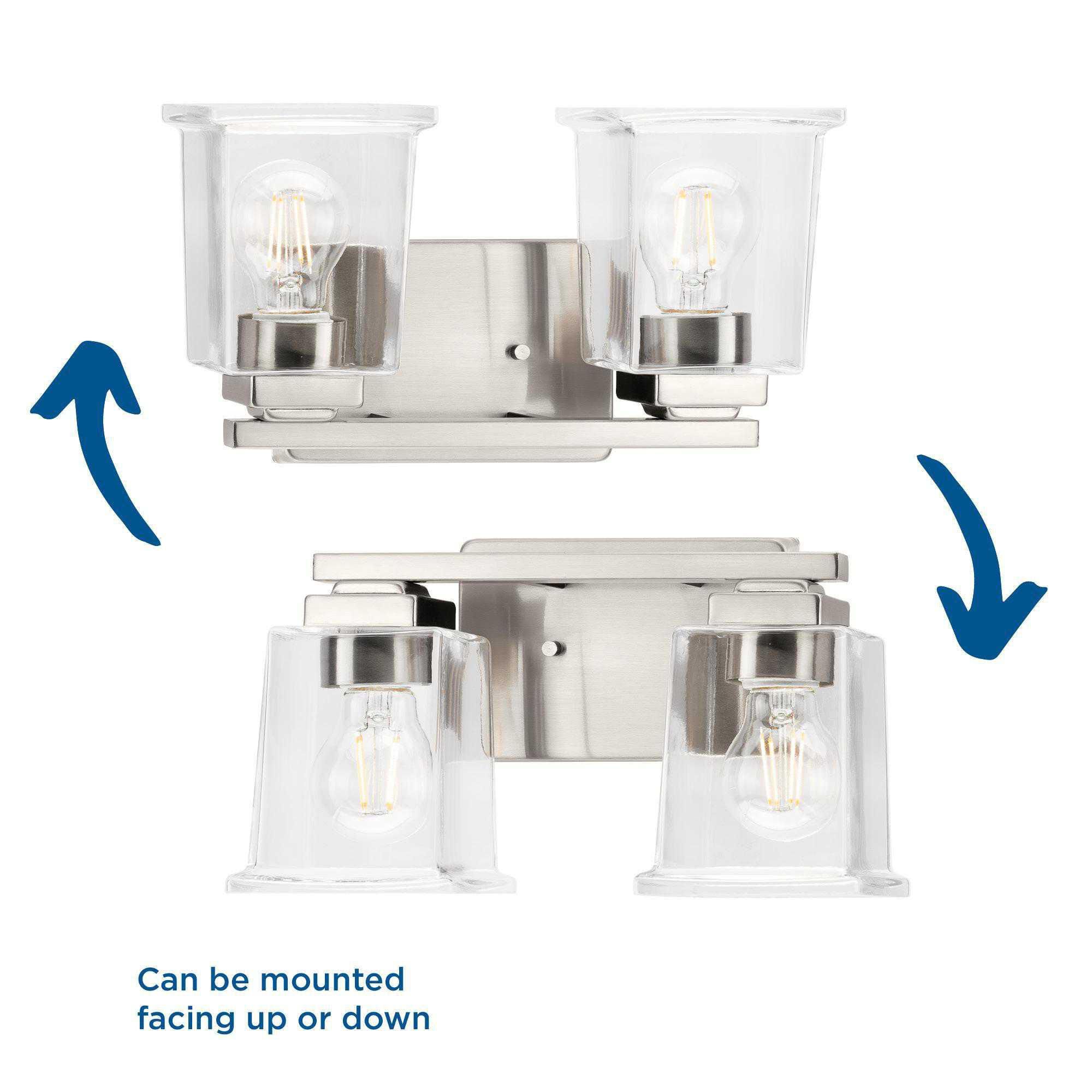 Gilmour 12 Inch 2 Light Bath Vanity Light by Progress Lighting