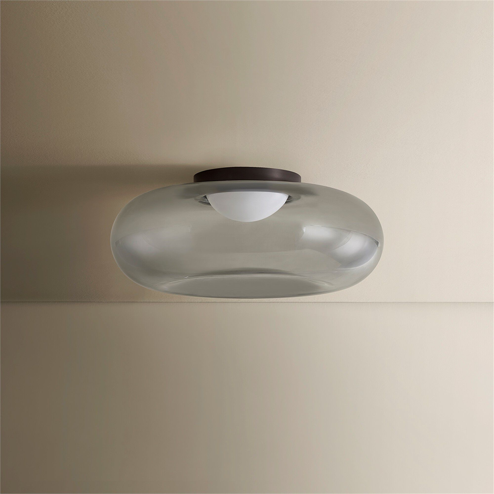 Opalesce 15 Inch Flush Mount,