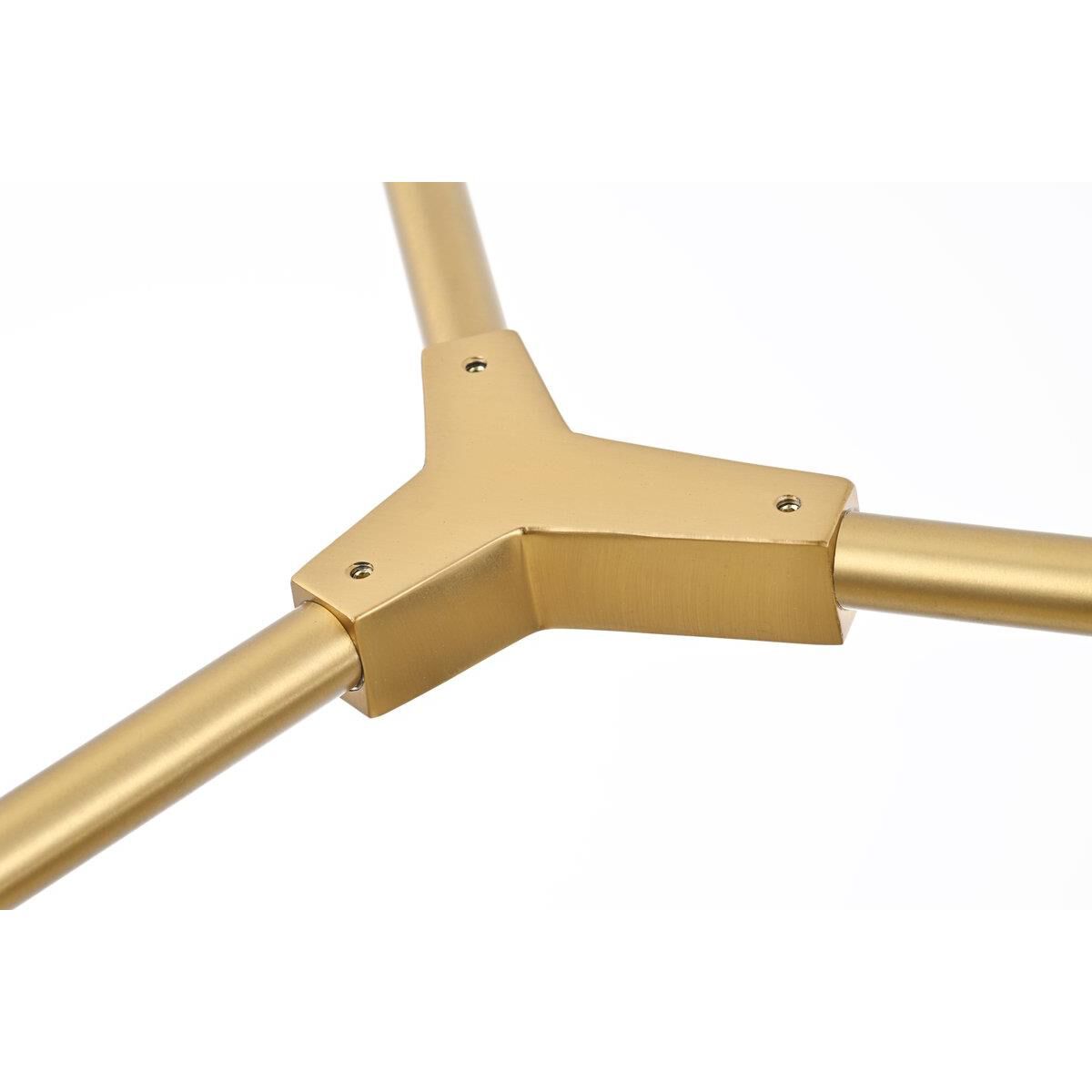 Shown in Gold  finish and RC Clear crystal and Clear glass