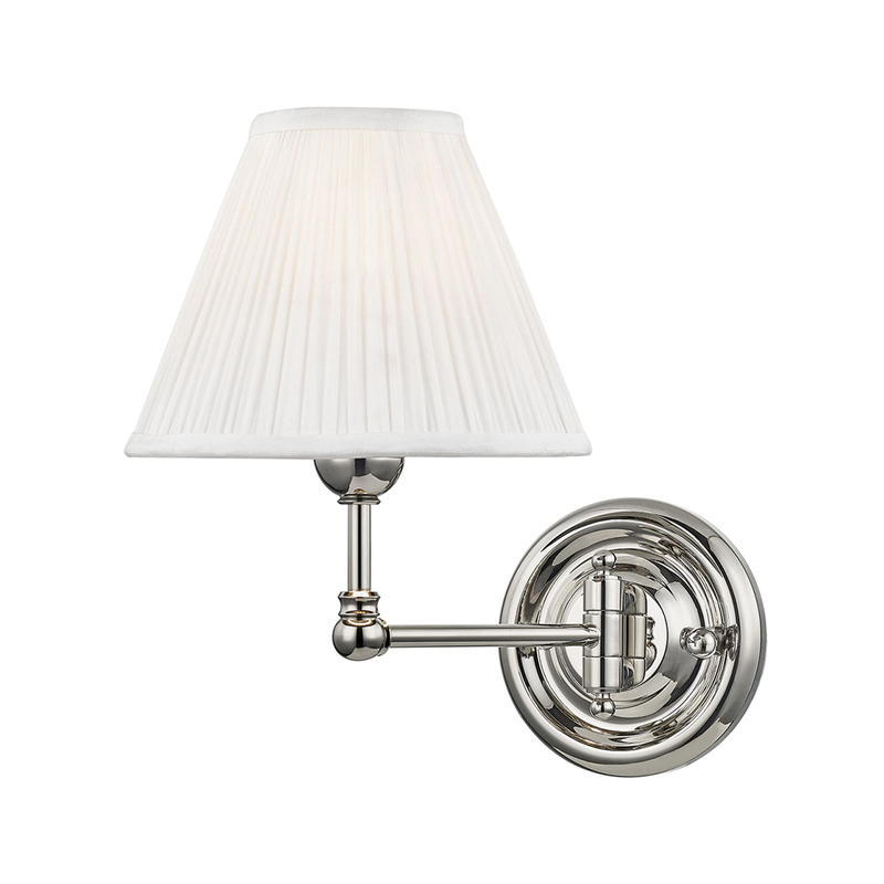 Mark D. Sikes Classic No. 1 Small Wall Sconce by Hudson Valley Lighting
