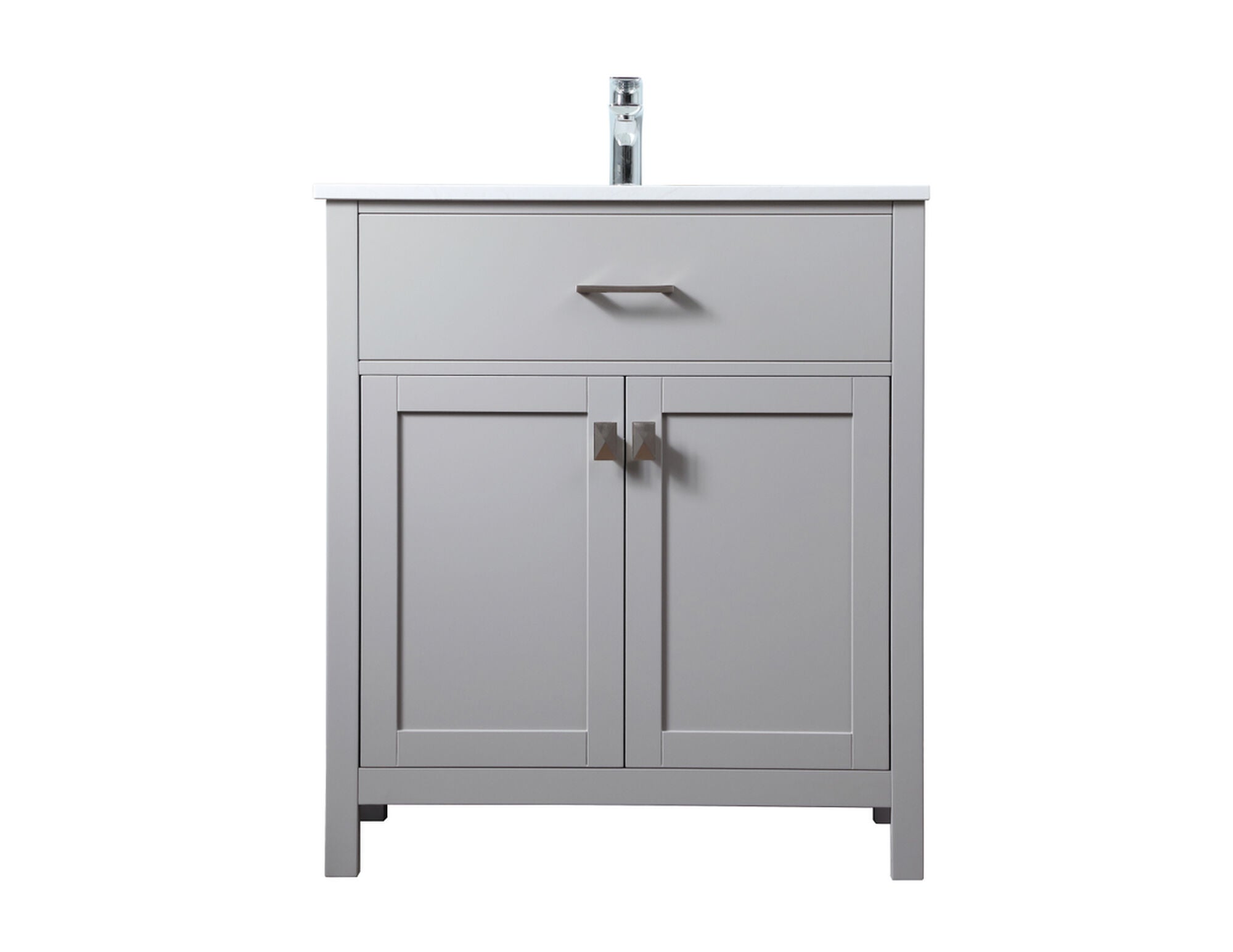 Shown in Grey finish