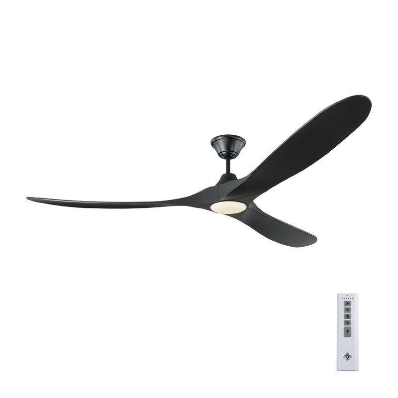 Maverick Max 70 Inch Ceiling Fan with Light Kit by Visual Comfort Fan