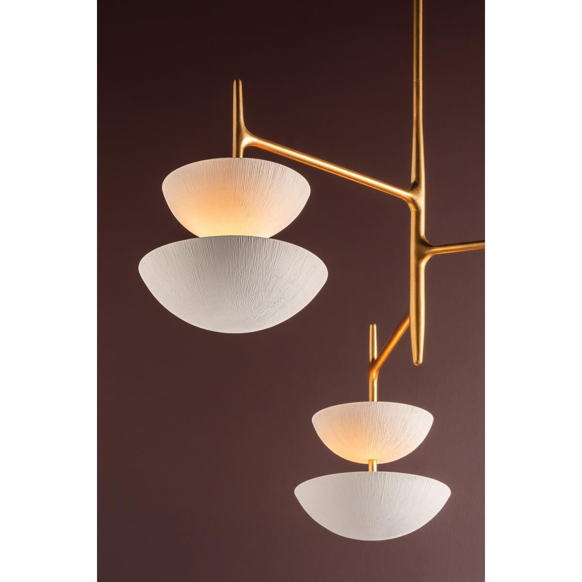 Shown in Vintage Gold Leaf and Gesso White finish