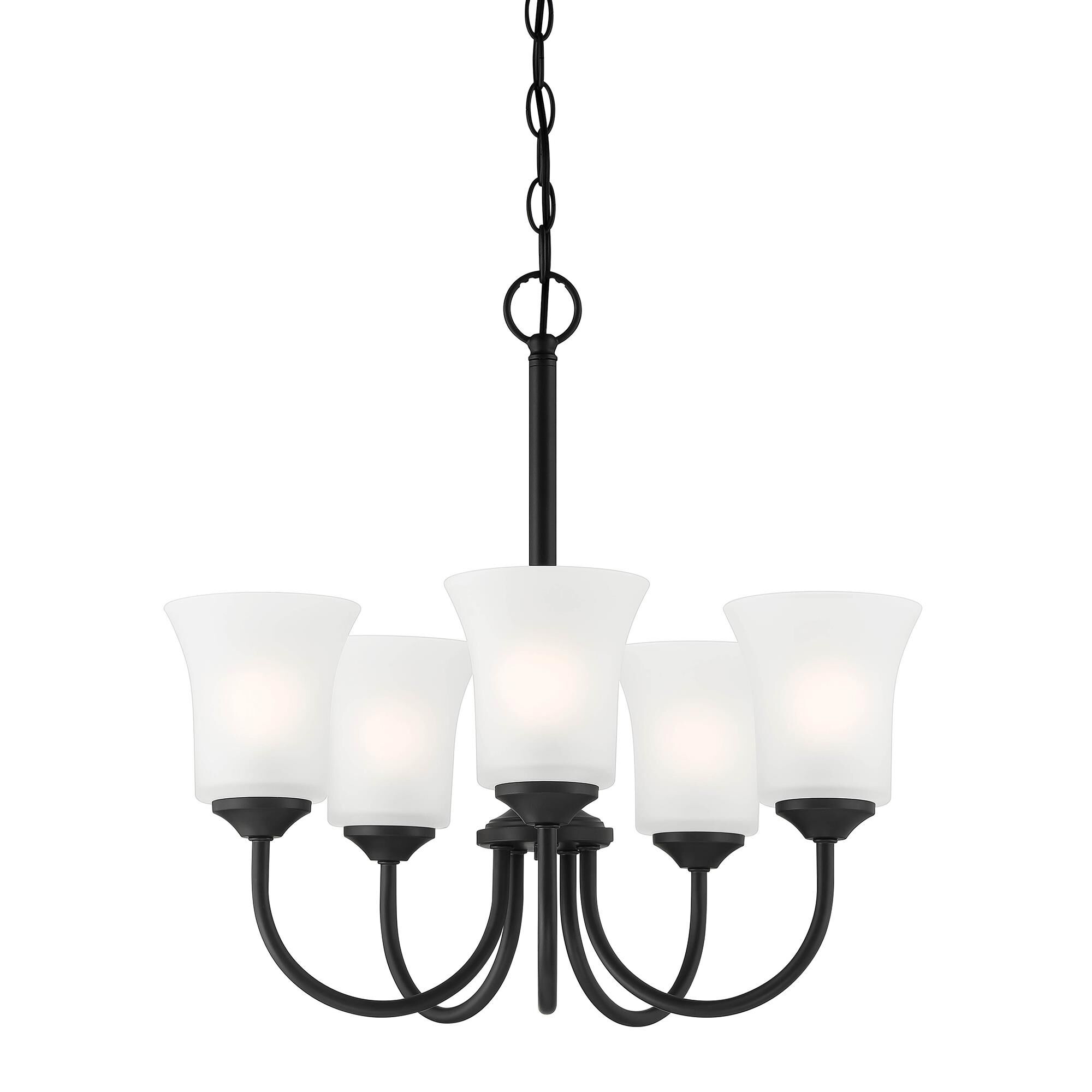 Bronson 20 Inch 5 Light Mini Chandelier by Designers Fountain