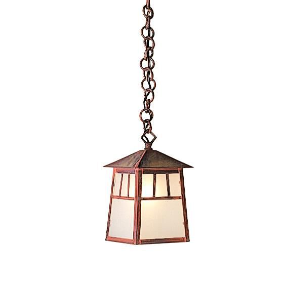 Raymond 9 Inch Tall 1 Light Outdoor Hanging Lantern by Arroyo Craftsman
