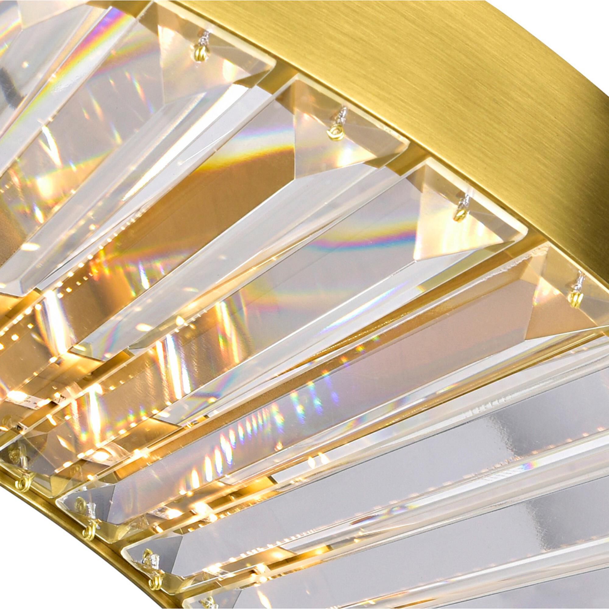 Shown in Brass finish