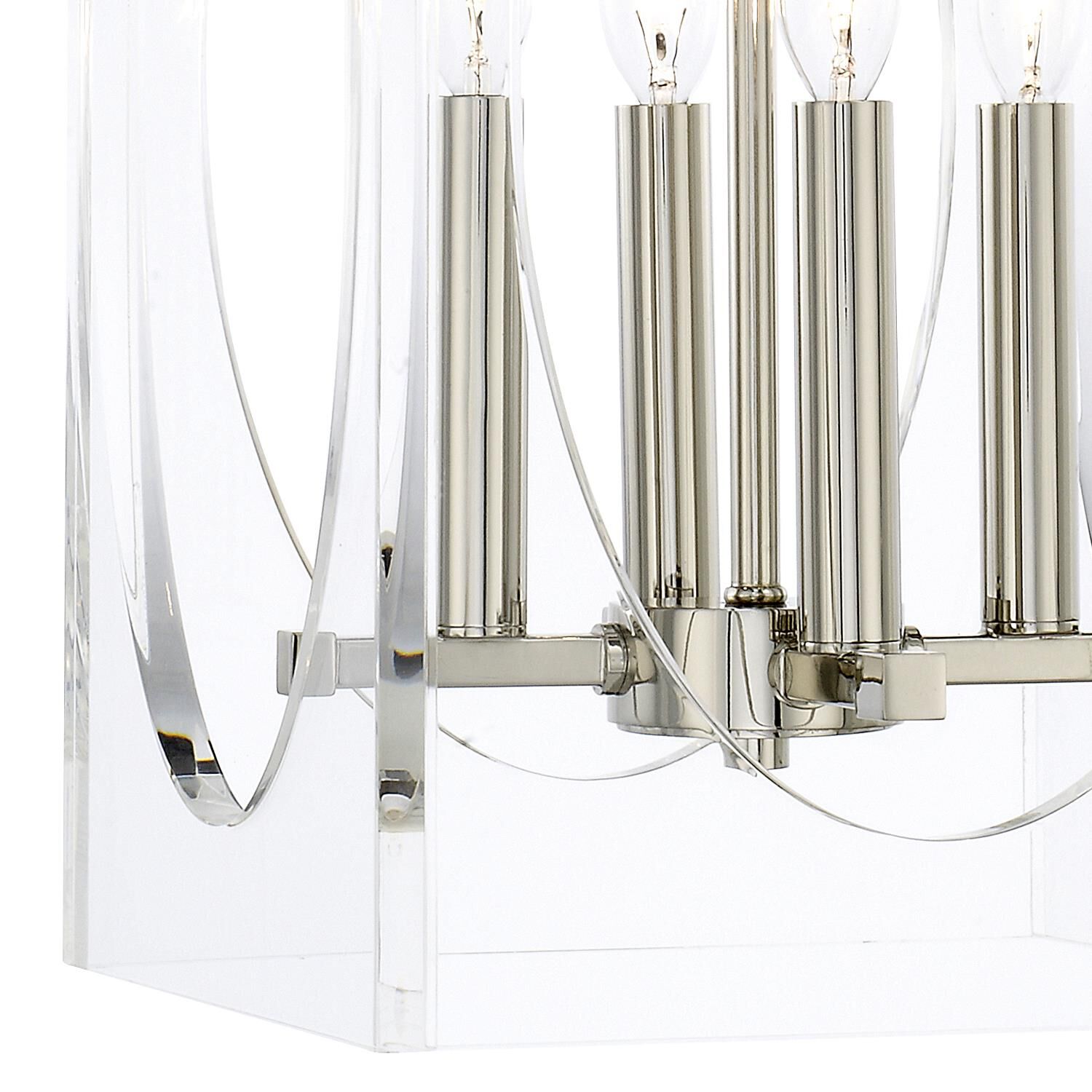 Drake 12 Inch 4 Light Chandelier by Crystorama