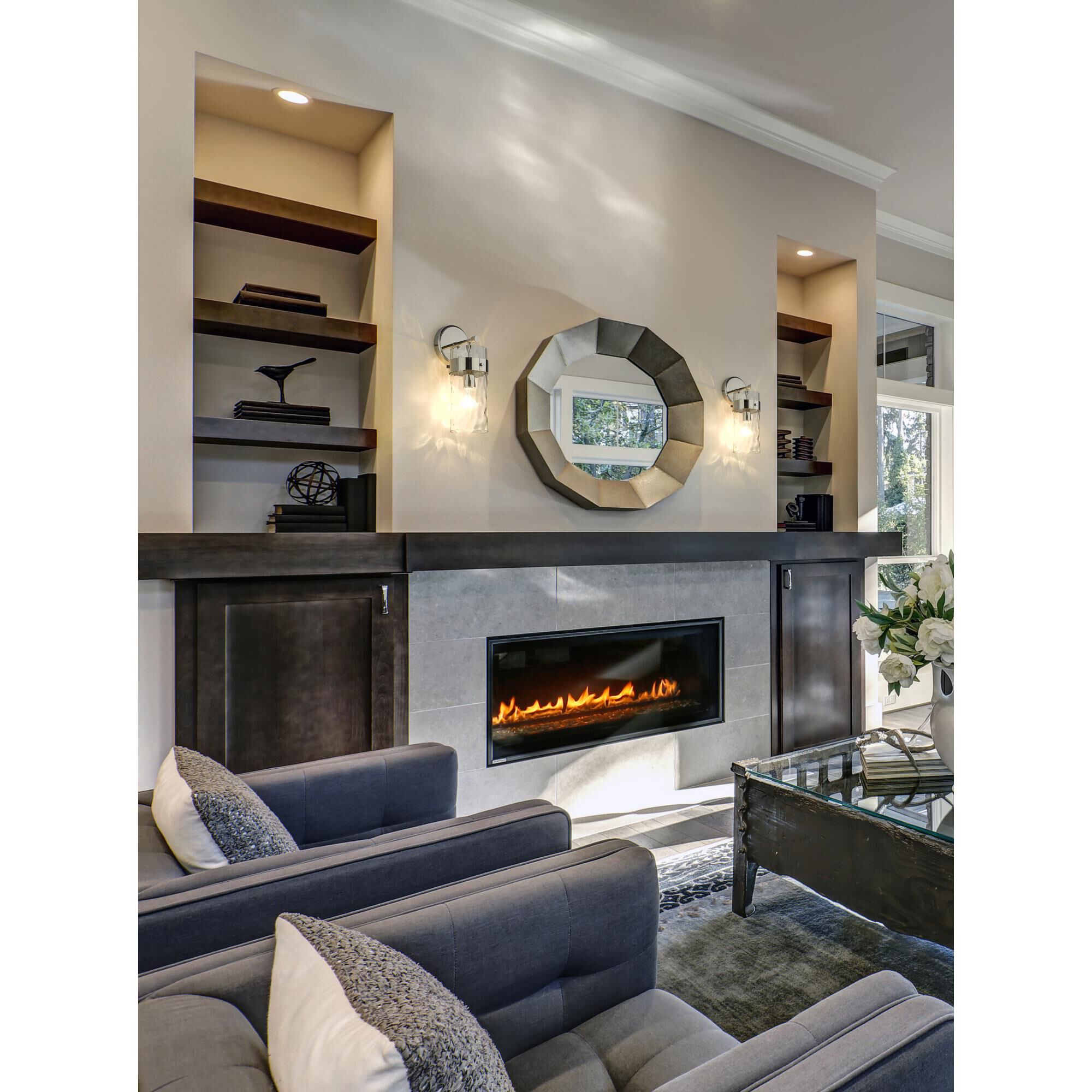 Shown in Polished Nickel finish