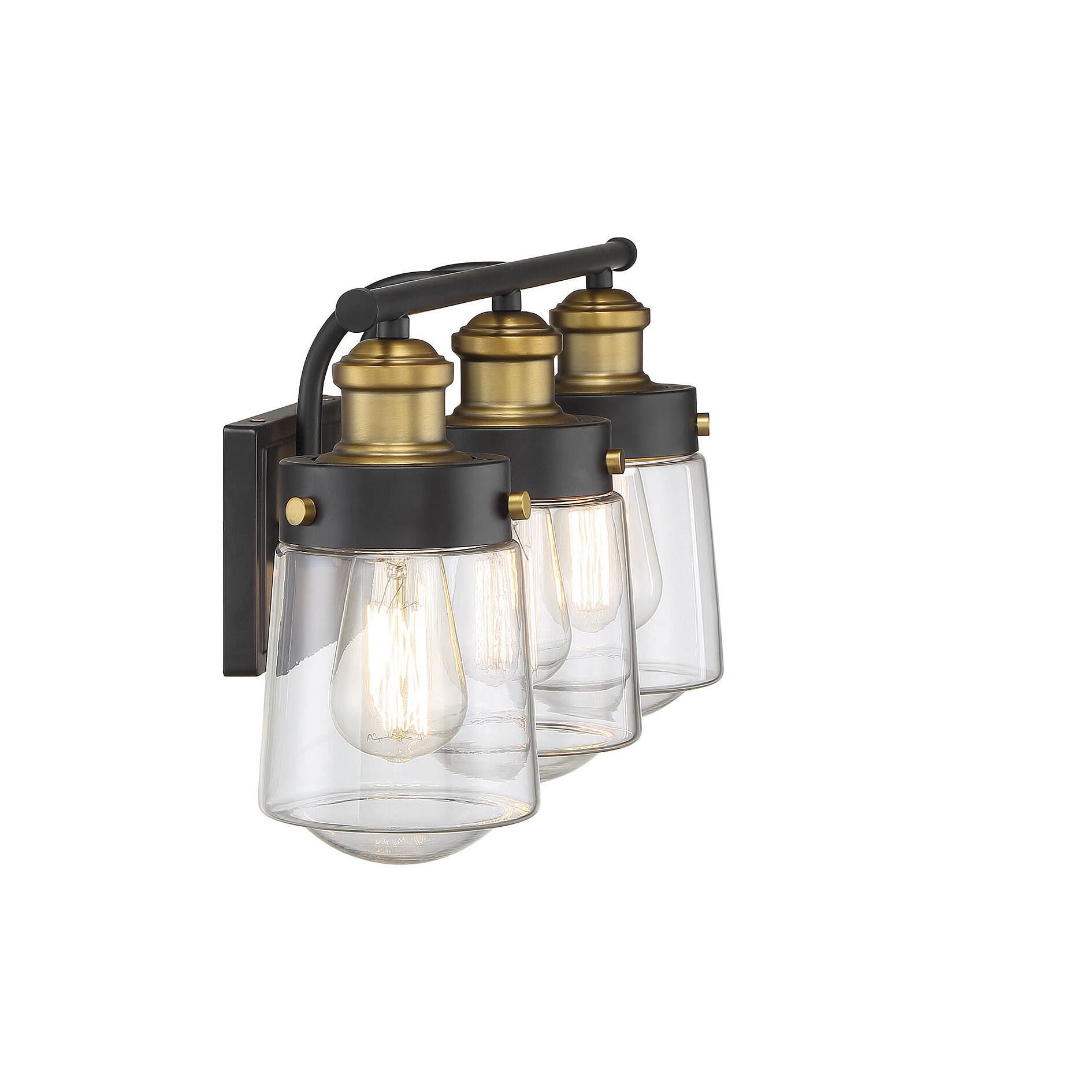 Macauley 24 Inch 3 Light Bath Vanity Light by Savoy House