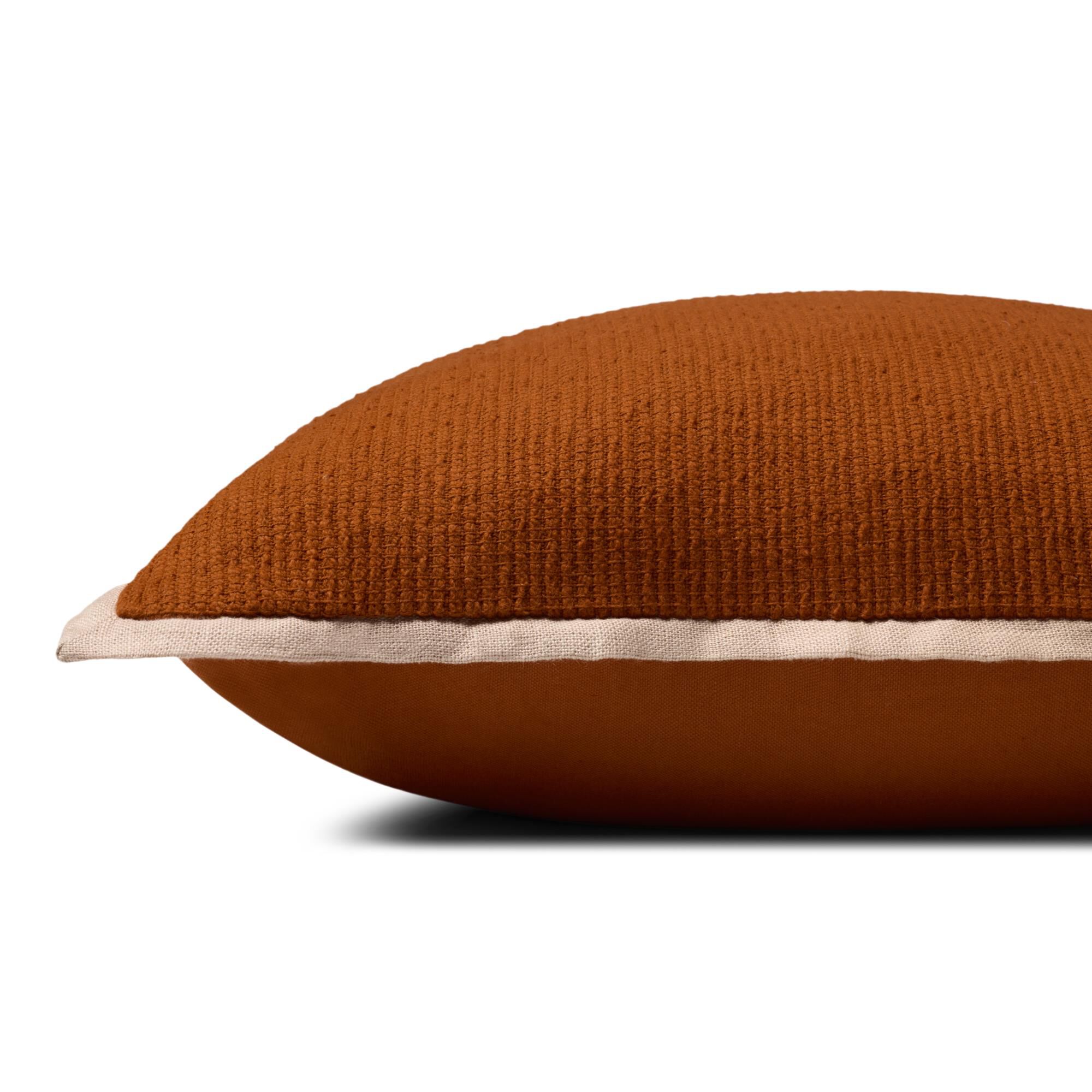 Shown in Rust finish and Cover Only - Pillow Sold Separately accent