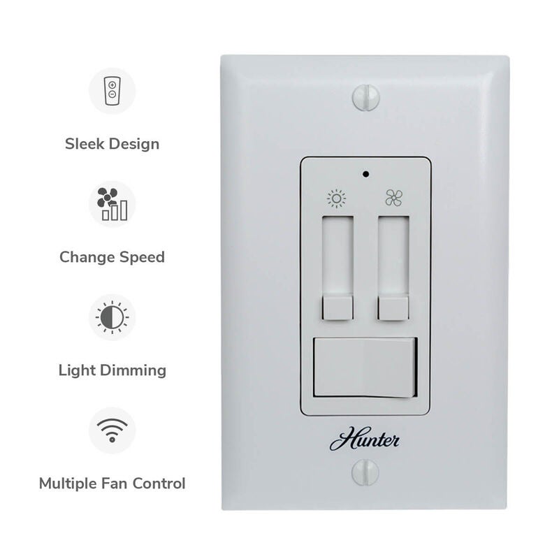 Wall Fan Control by Hunter Fan