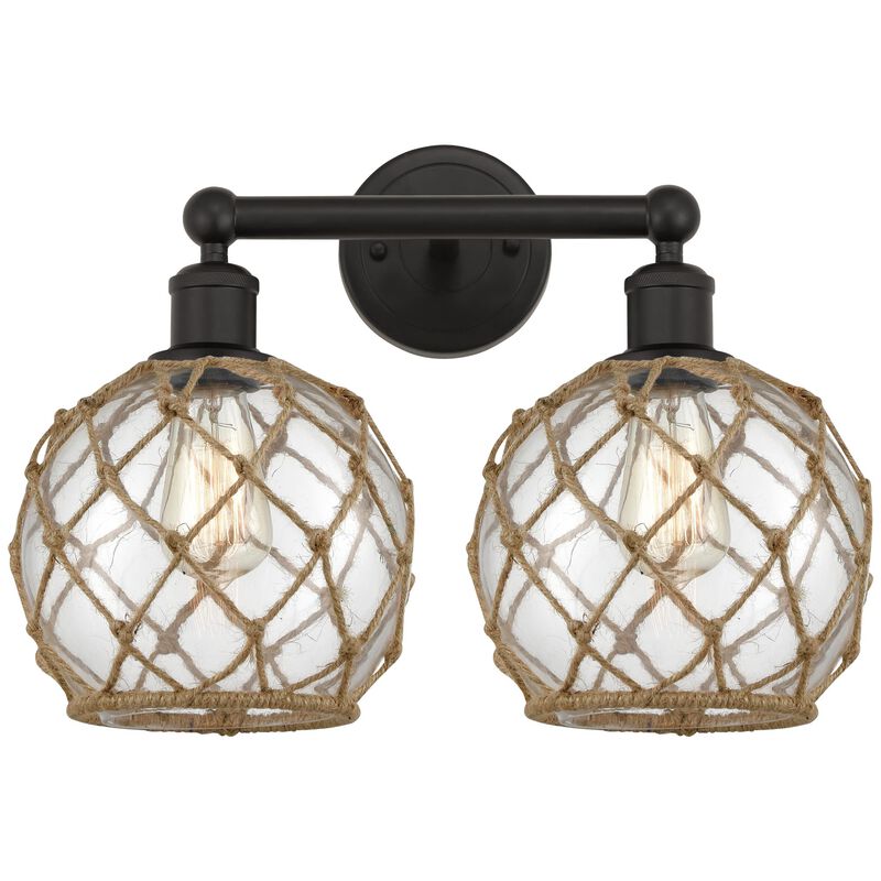 Bruno Marashlian Farmhouse Rope 17 Inch Bath Vanity Light by Innovations Lighting