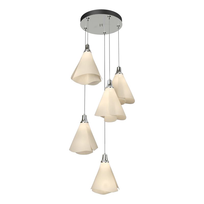 Mobius 17 Inch 5 Light Multi Light Pendant by Hubbardton Forge