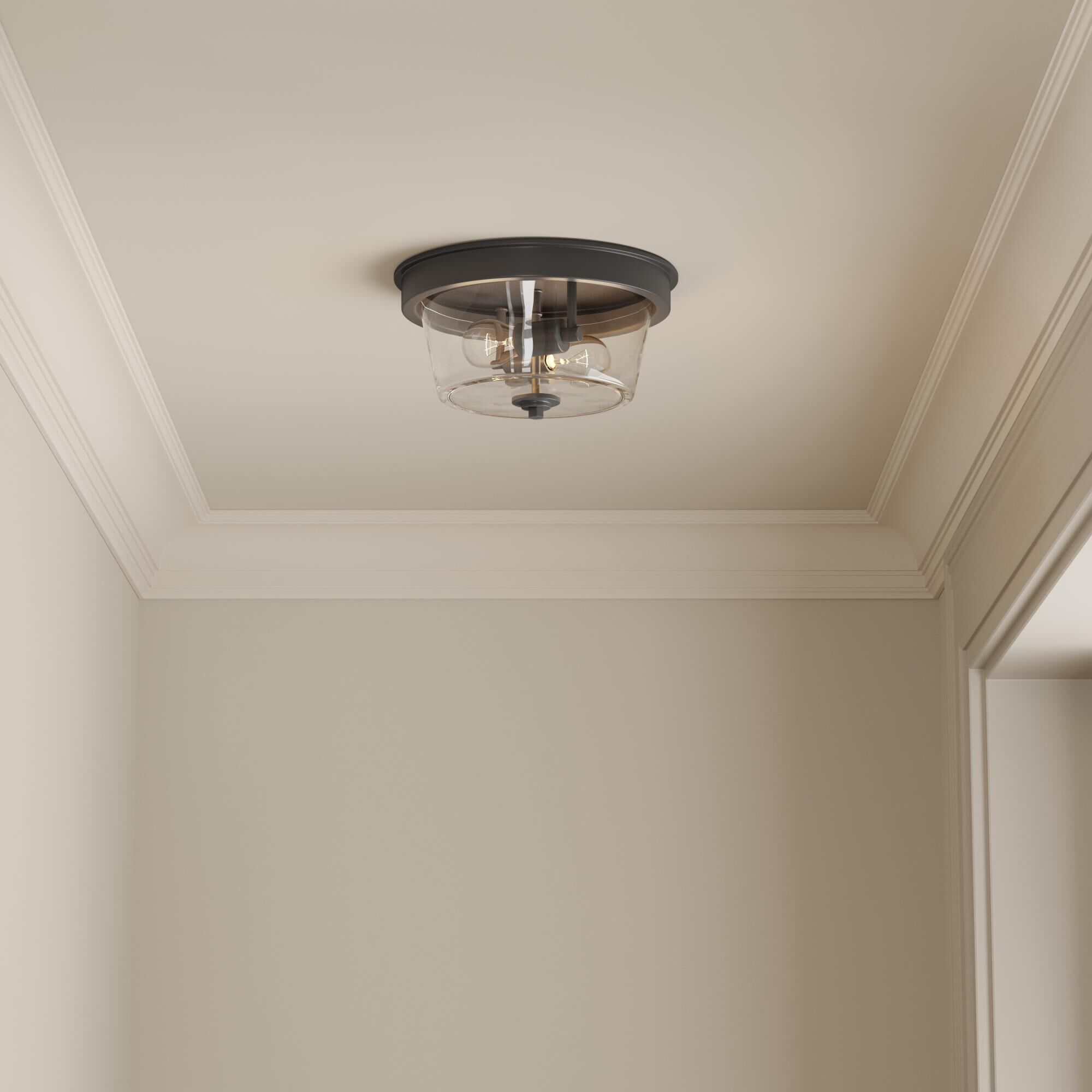 Strayhan 13 Inch Flush Mount by Millennium Lighting