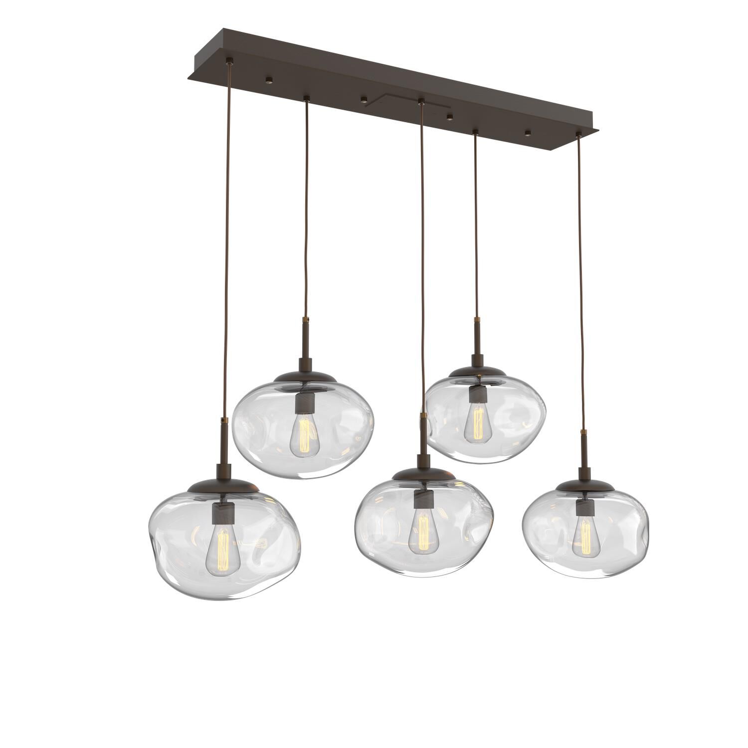 Levi Wilson Nebula 42 Inch 5 Light Linear Suspension Light by Hammerton Studio
