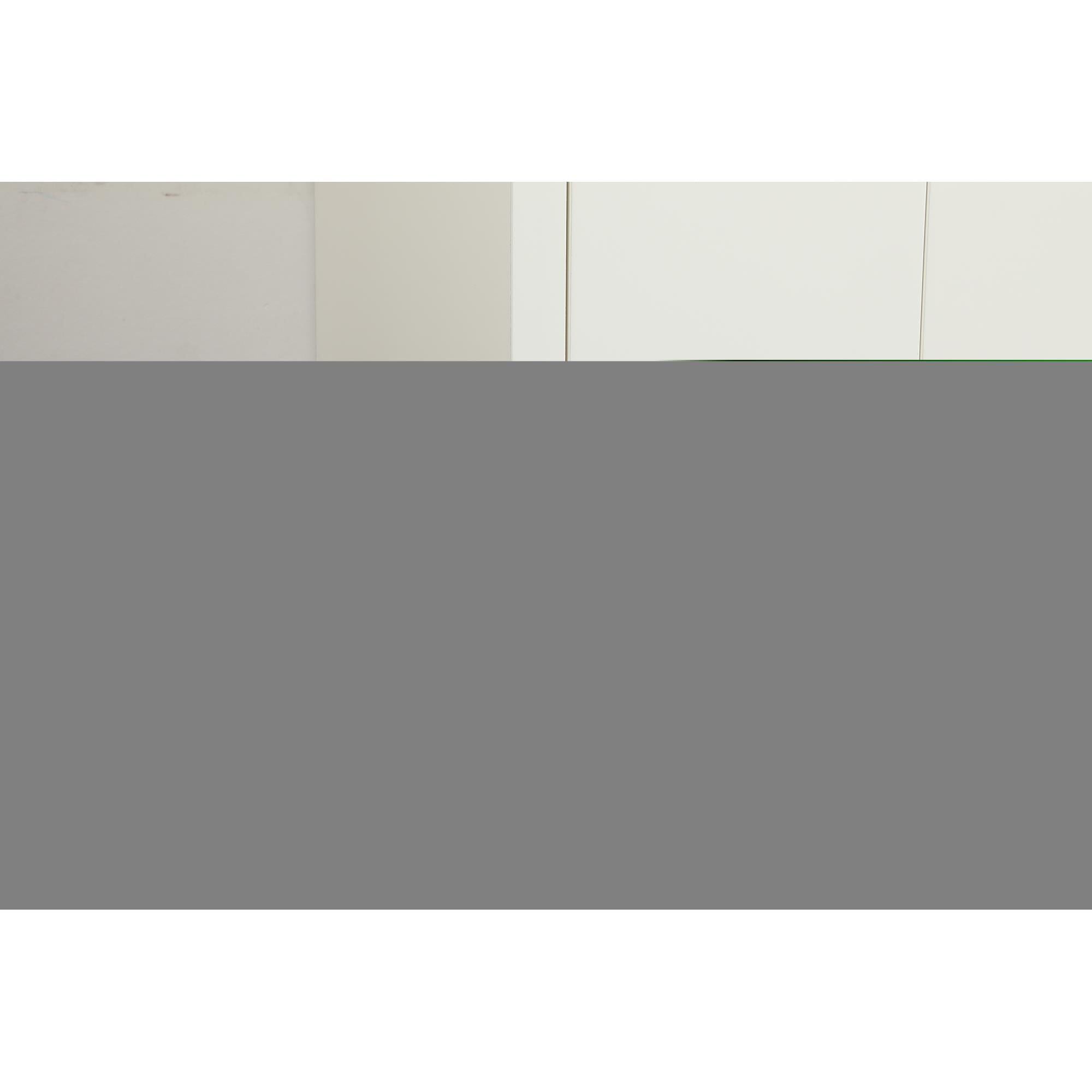 Shown in White finish