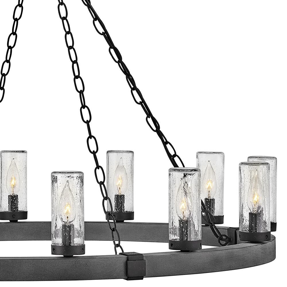 Sawyer 28 Inch Tall 12 Light Outdoor Hanging Lantern by Hinkley Lighting