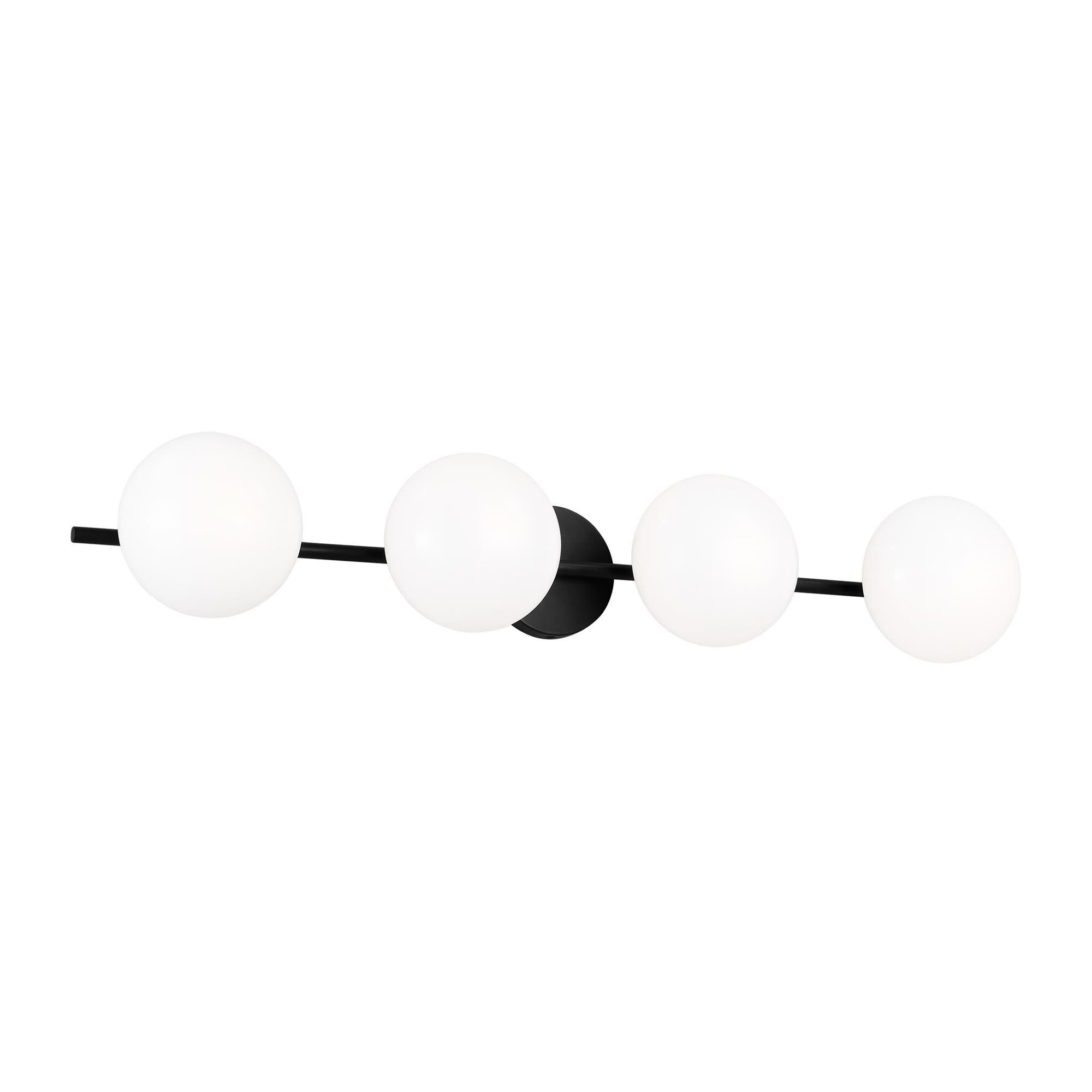 Ellen DeGeneres Lune 37 Inch 4 Light Bath Vanity Light,