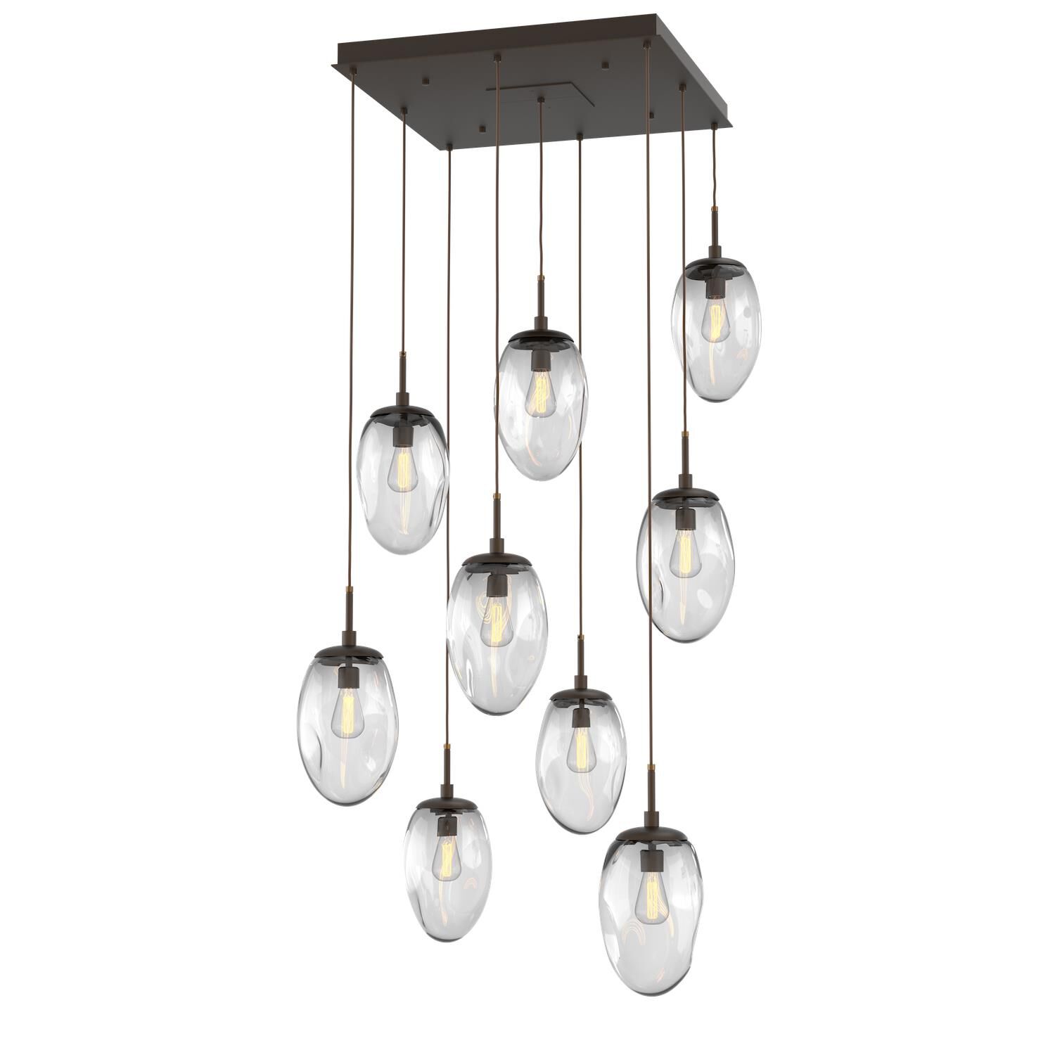 Levi Wilson Nebula 29 Inch 9 Light Multi Light Pendant by Hammerton Studio