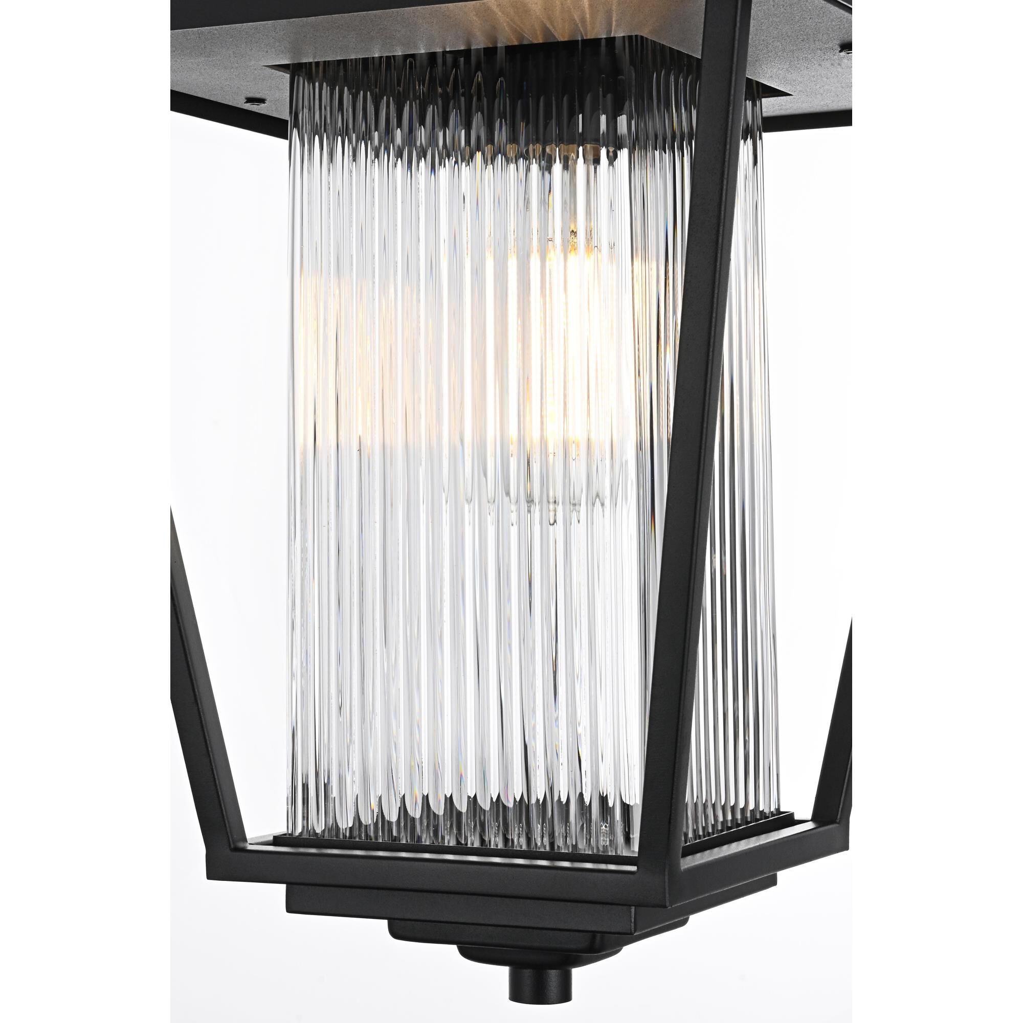 York 10 Inch Outdoor Hanging Lantern by Elegant Lighting