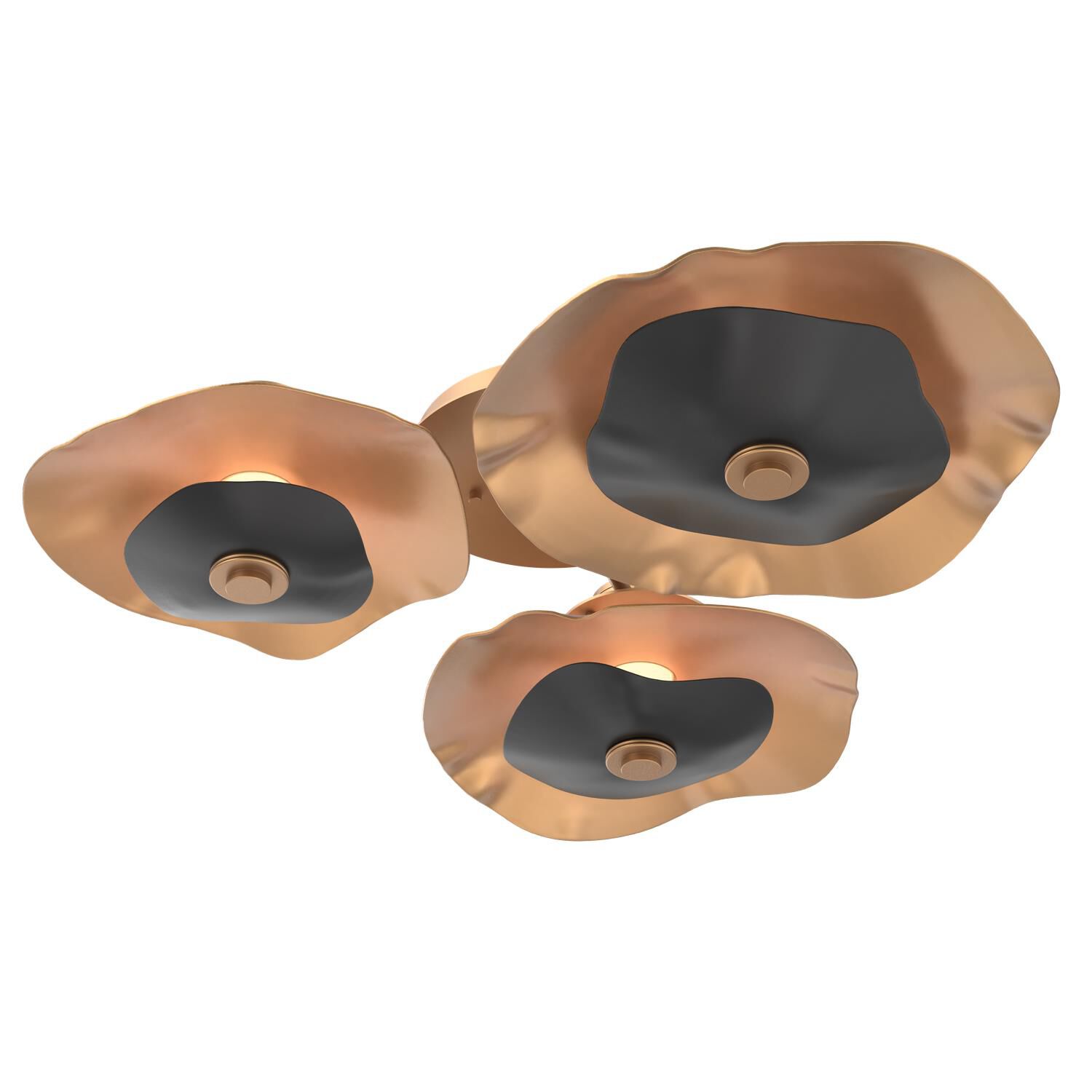 Shown in Novel Brass finish and Matte Black accent