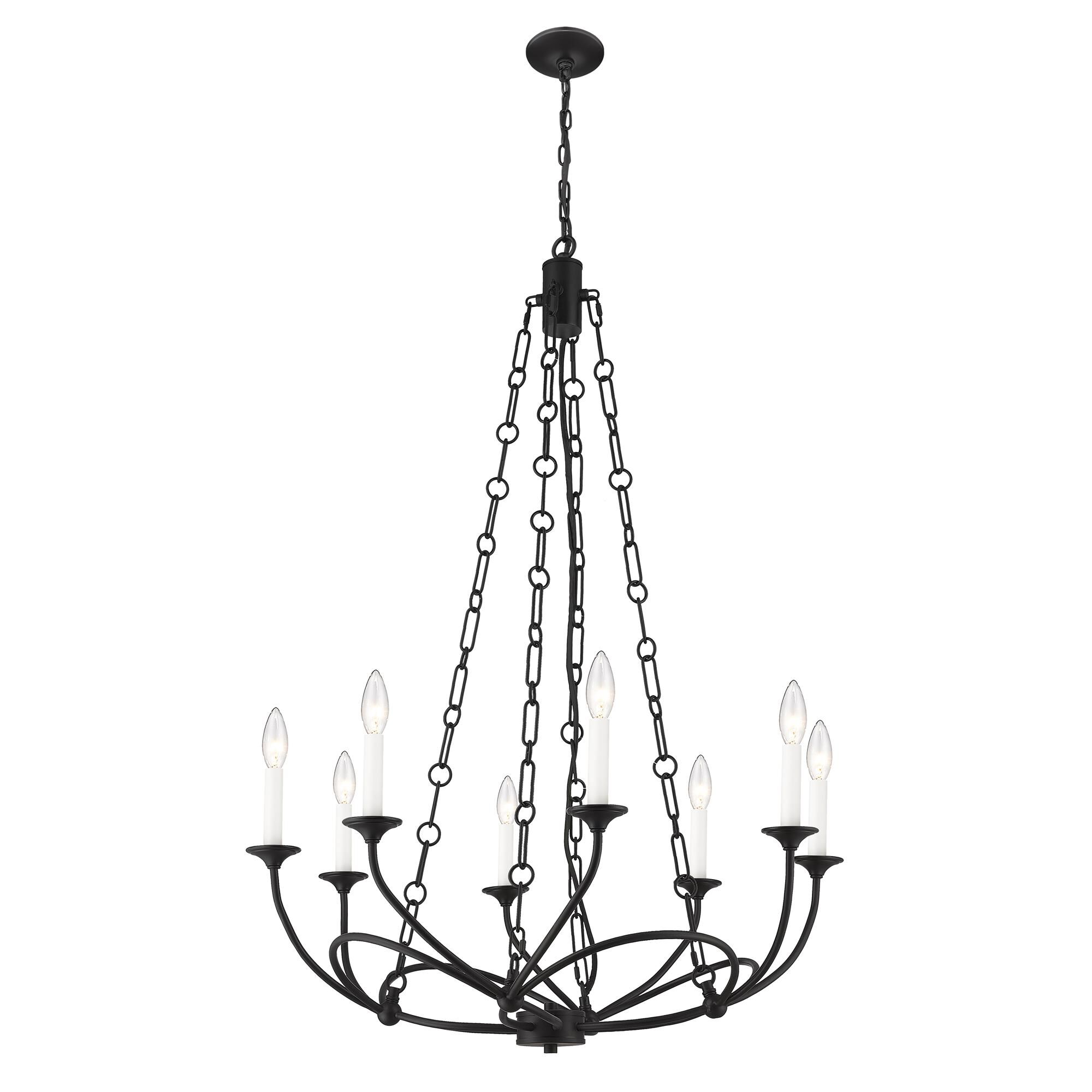 Arabella 28 Inch 8 Light Chandelier by Z-Lite