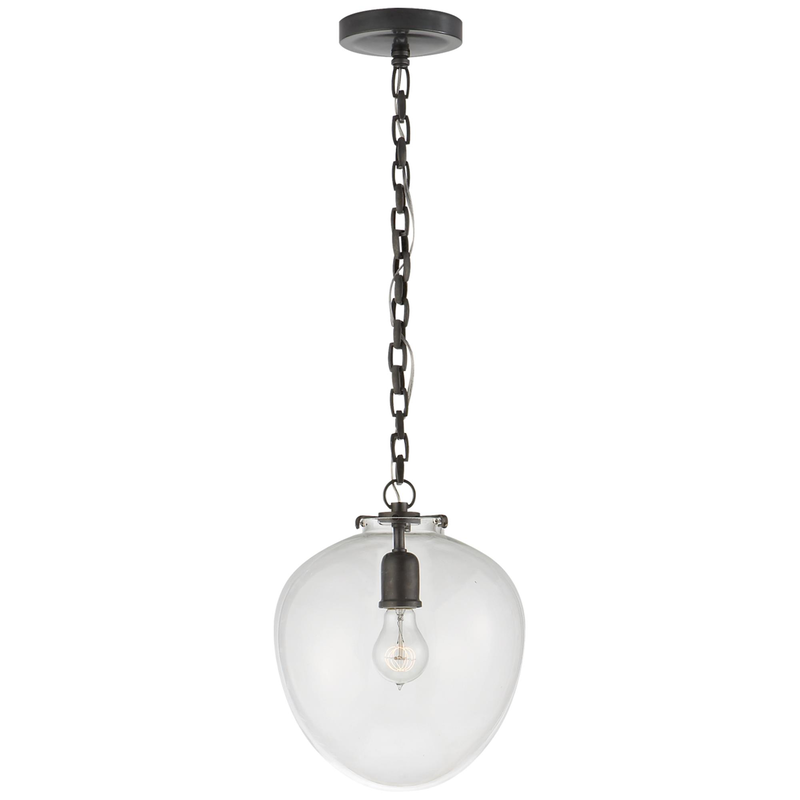 Visual Comfort Signature Collection Thomas O'Brien Katie 10 Inch Mini Pendant
