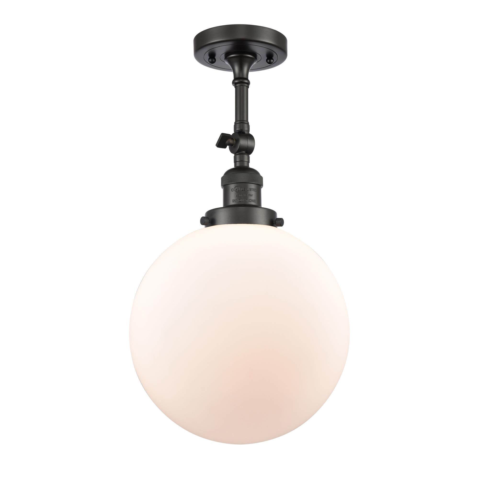 Bruno Marashlian Beacon 10 Inch 1 Light Semi Flush Mount by Innovations Lighting