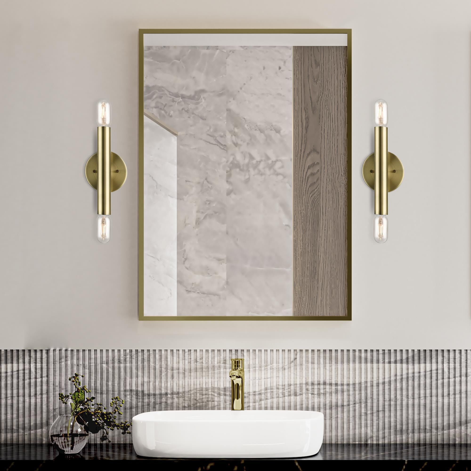 Shown in Antique Brass finish