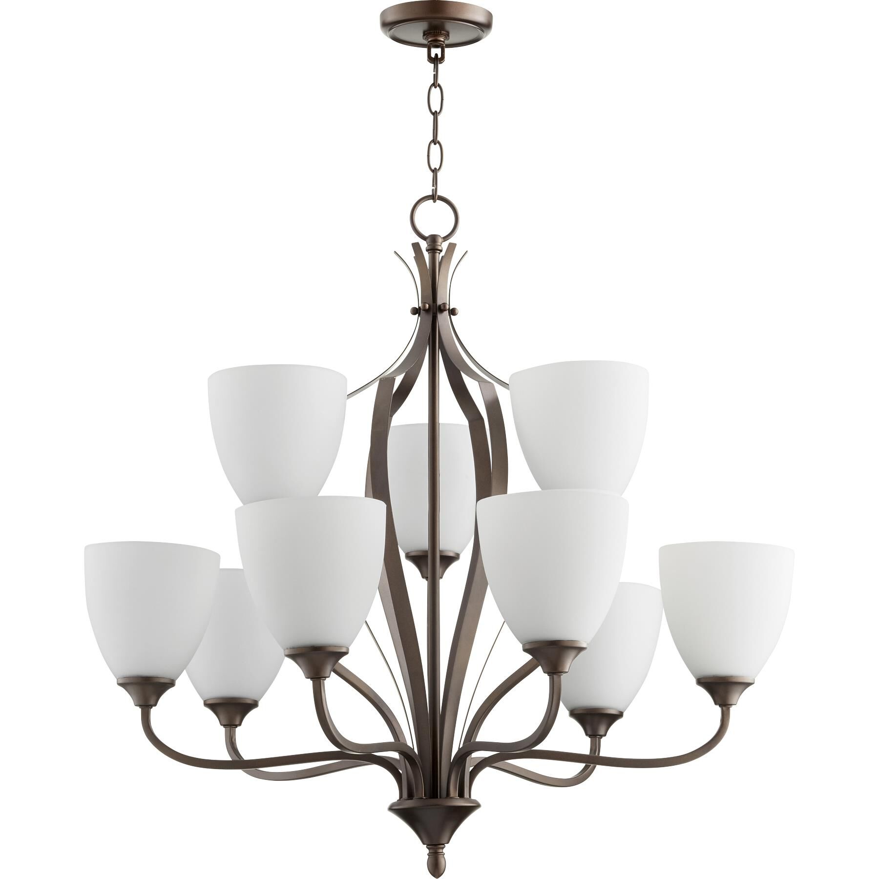 Jardin 30 Inch 9 Light Chandelier by Quorum International