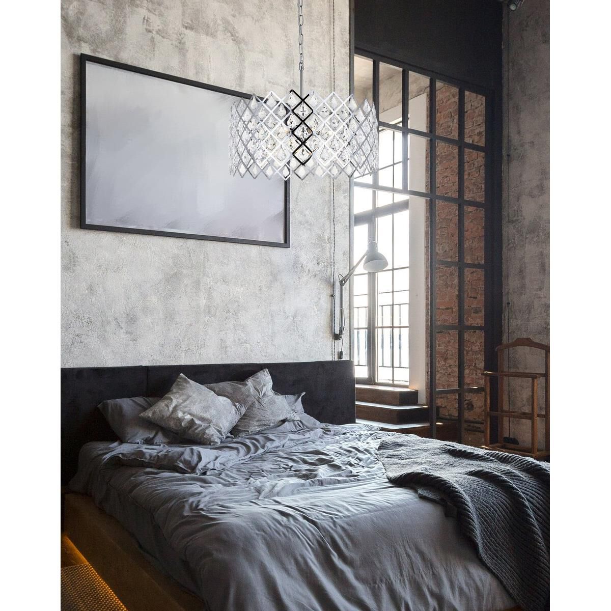 Lyla 21 Inch Large Pendant by Elegant Lighting