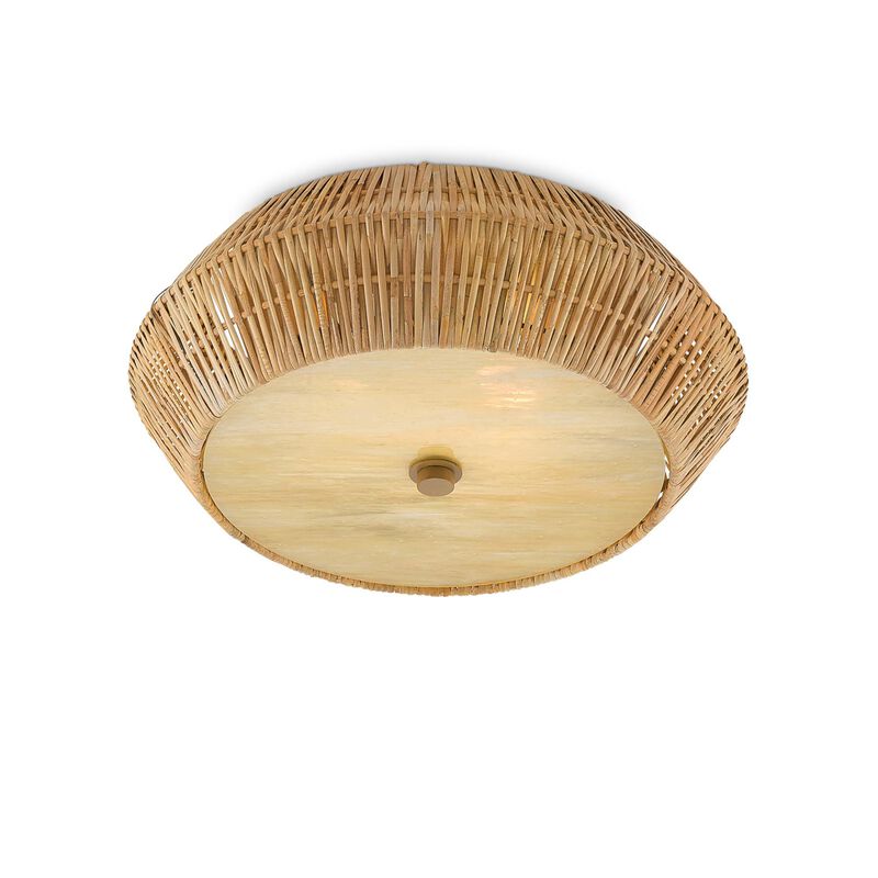 Antibes 18 Inch 2 Light Flush Mount by Currey and Company