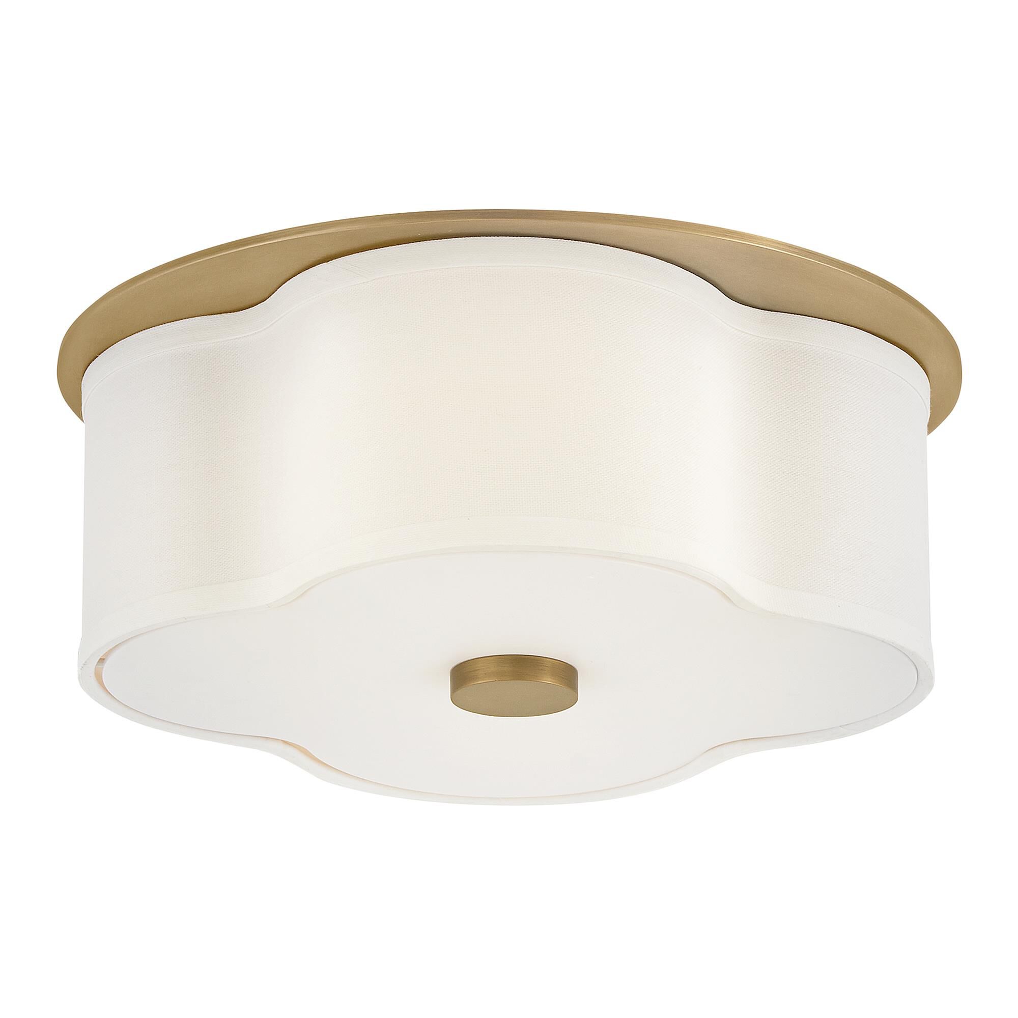 Delaney 14 Inch 2 Light Flush Mount,