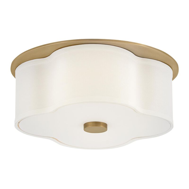 Delaney 14 Inch 2 Light Flush Mount by Hinkley