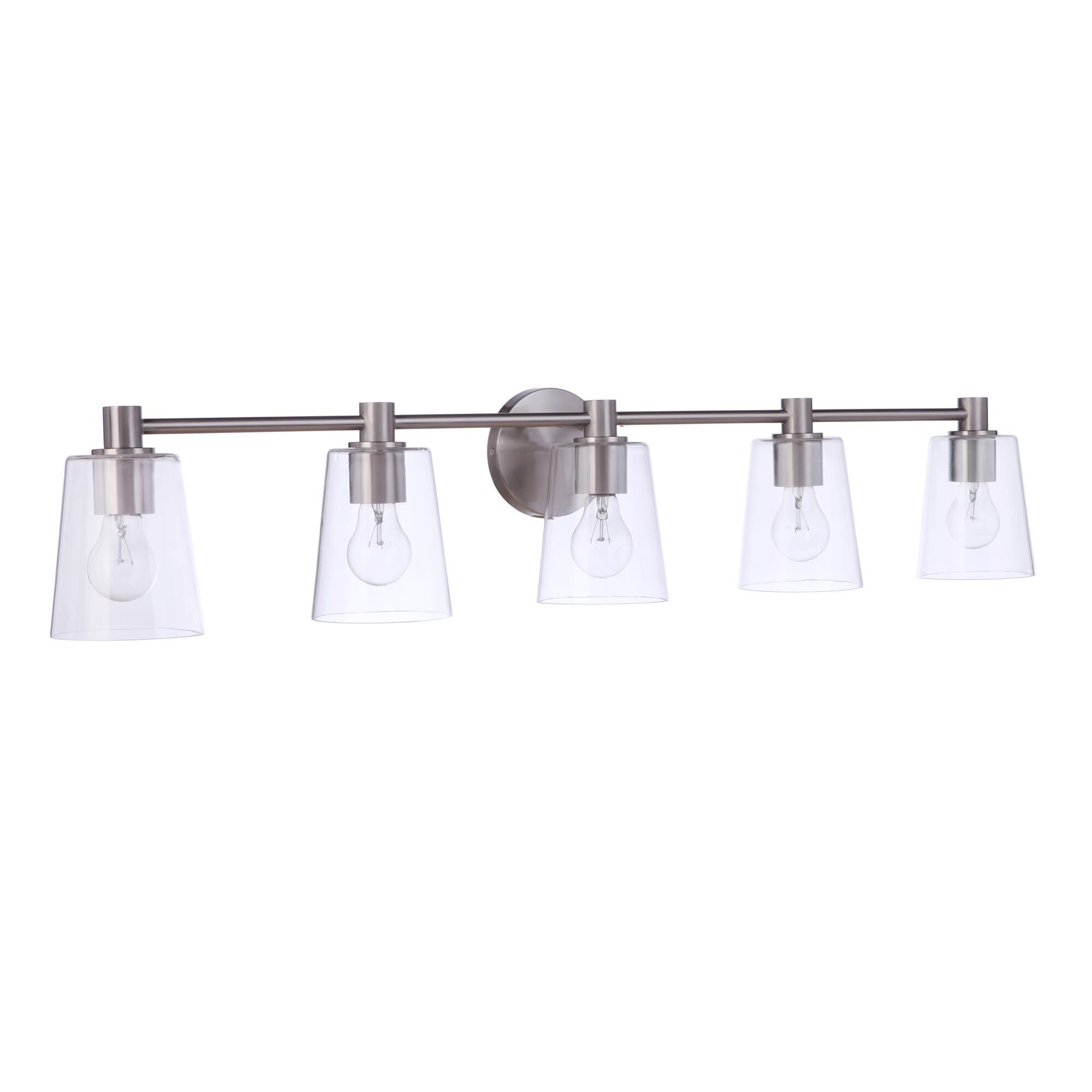 Shown in Brushed Polished Nickel finish