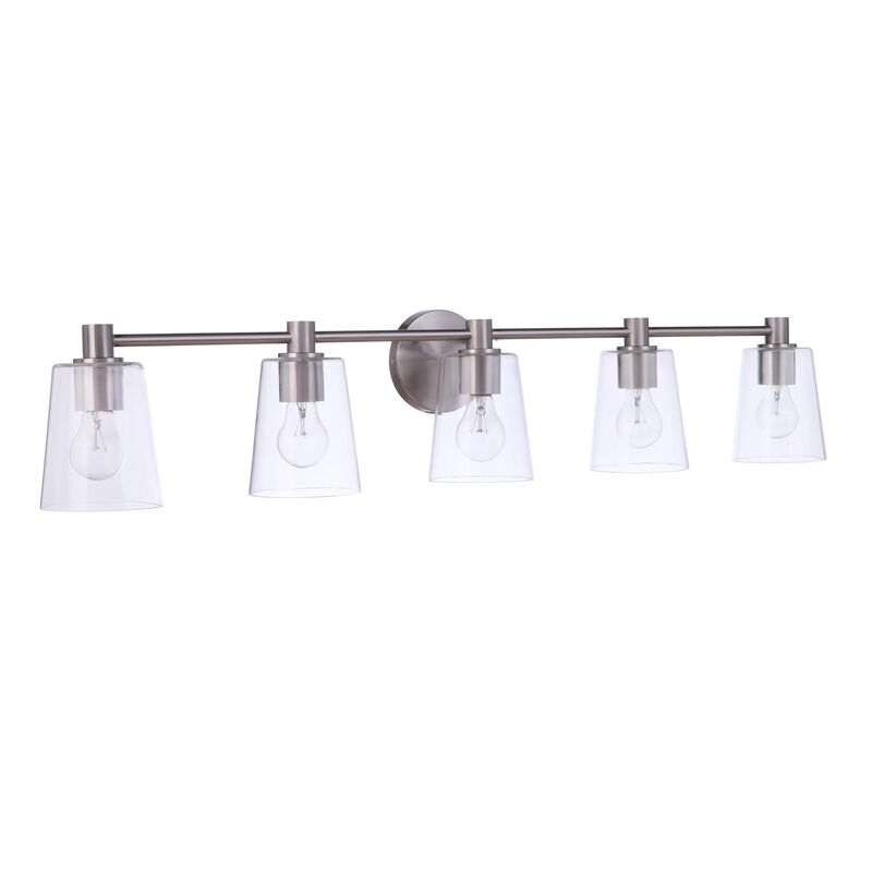 Emilio 42 Inch 5 Light Bath Vanity Light by Craftmade