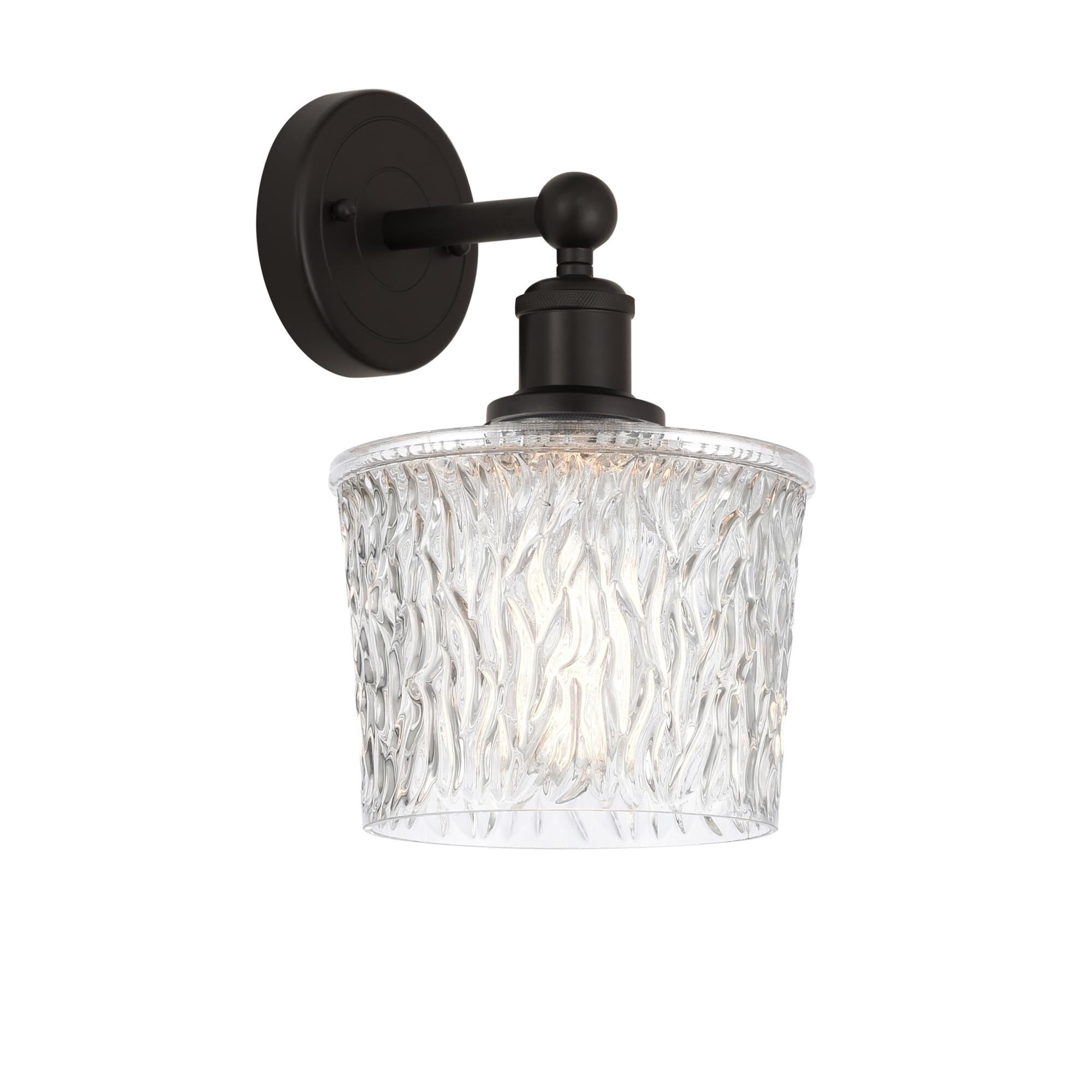 Shown in Oil Rubbed Bronze, Clear finish and Clear glass and Clear Glass shade