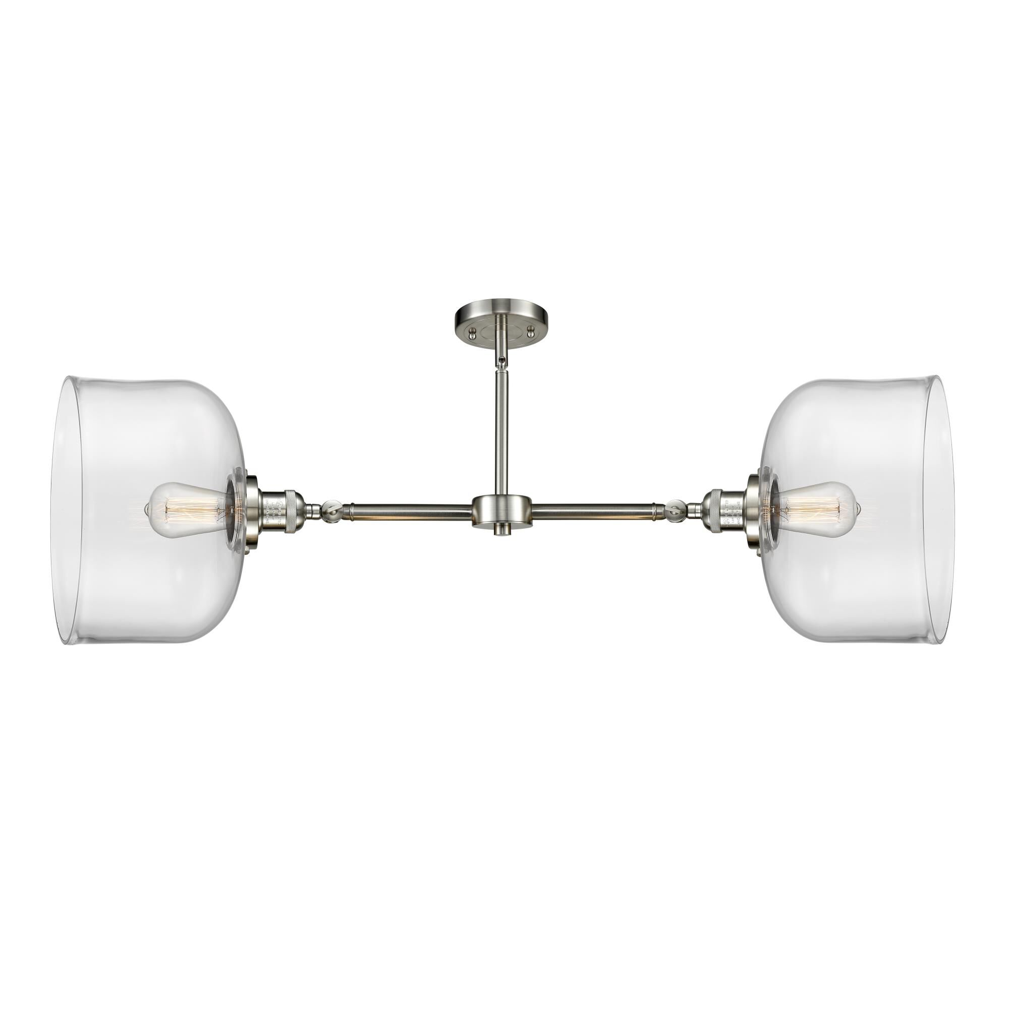 Bruno Marashlian X-Large Bell 21 Inch 2 Light Mini Chandelier by Innovations Lighting