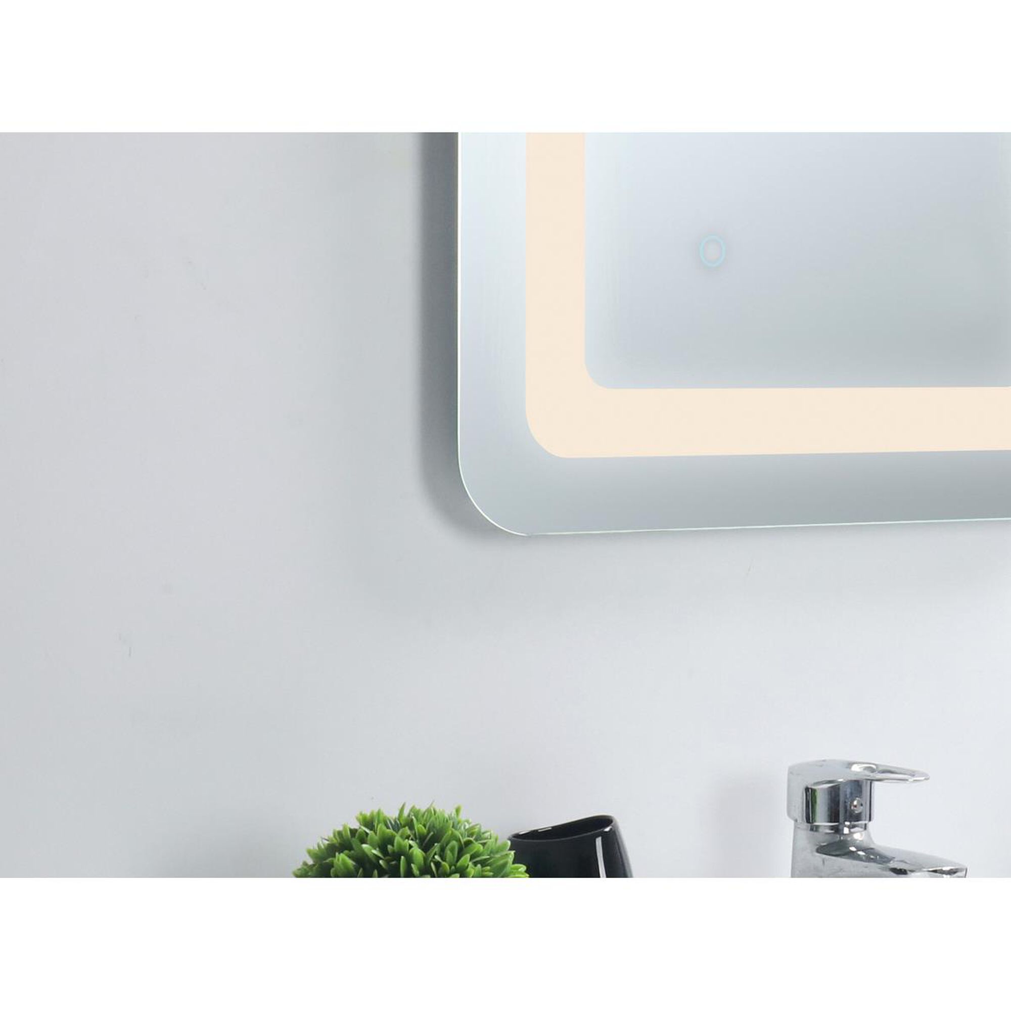 Genesis 72 Inch Tall LED Lighted Mirror,