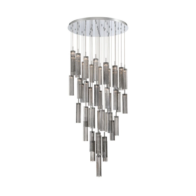 Addis 36 Inch Multi Light Pendant by Crystorama