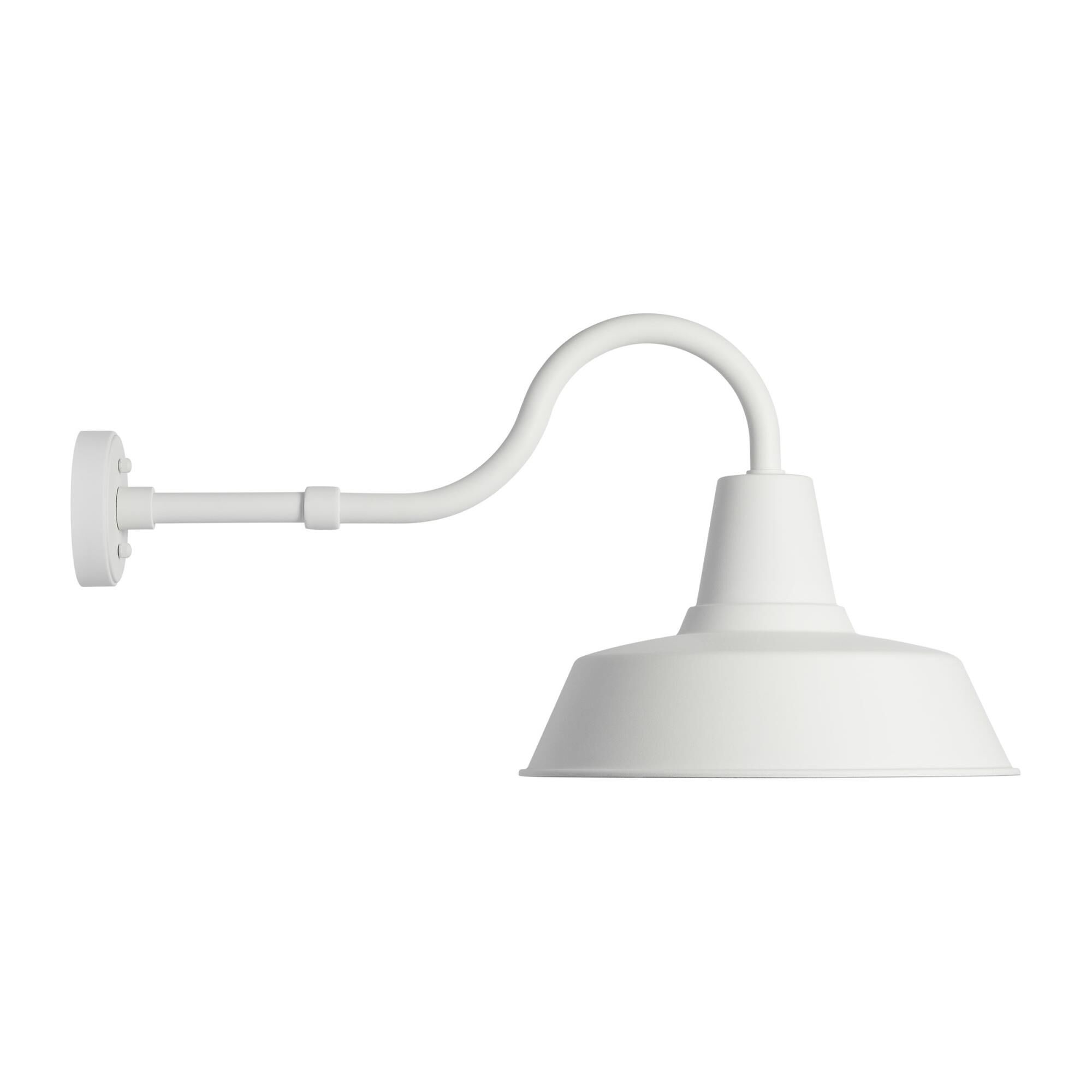 Shown in Outdoor Textured White finish