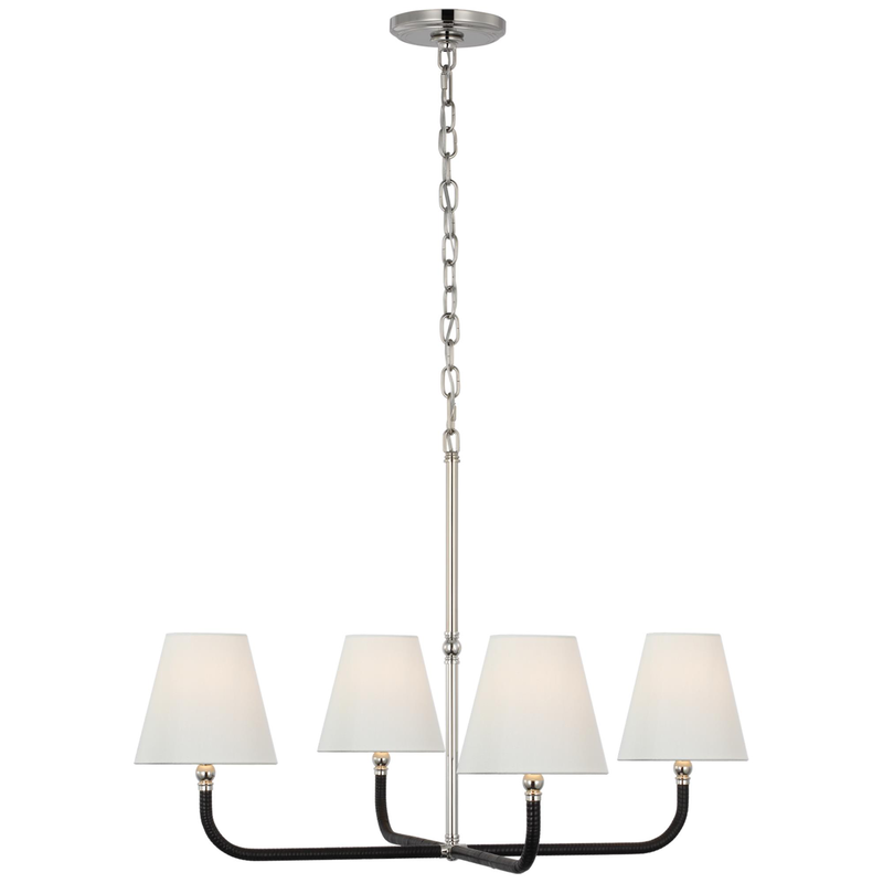 Chapman and Myers Basden 32 Inch 4 Light LED Chandelier by Visual Comfort Signature Collection