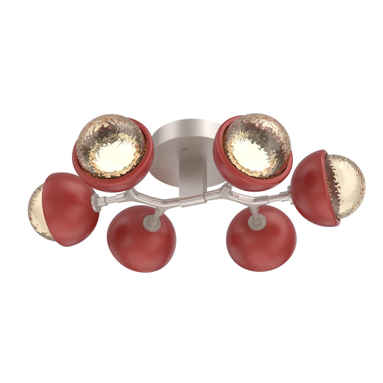 Levi Wilson Cabochon 27 Inch Flush Mount by Hammerton Studio