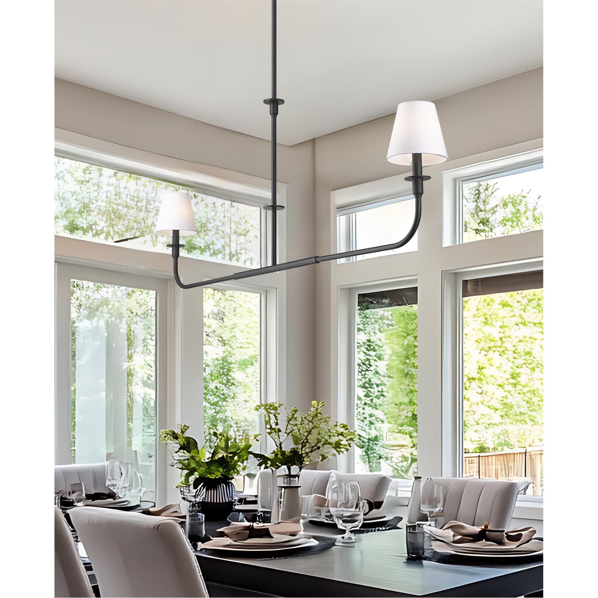 Tova Large Linear Chandelier,