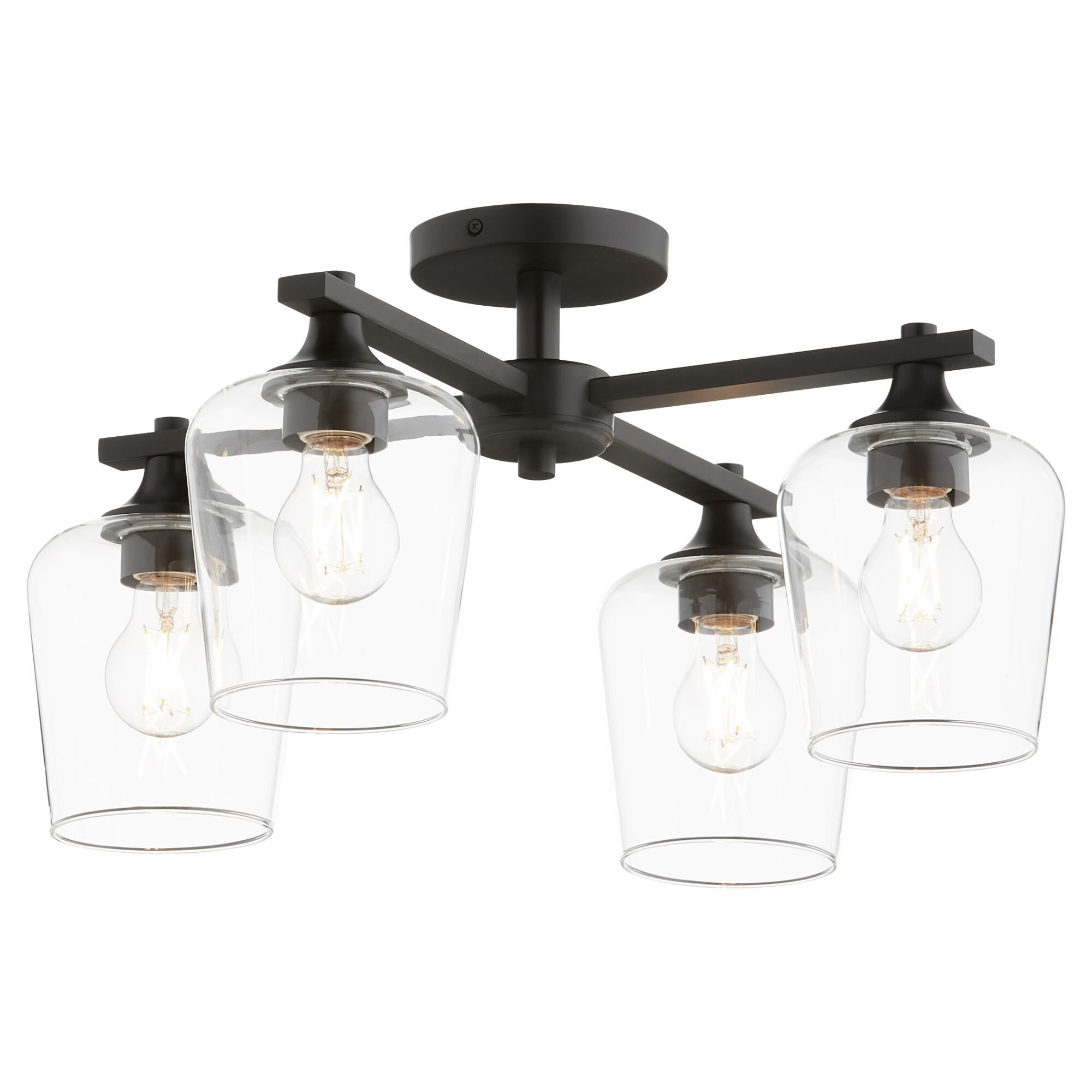 Veno 22 Inch Semi Flush Mount by Quorum International