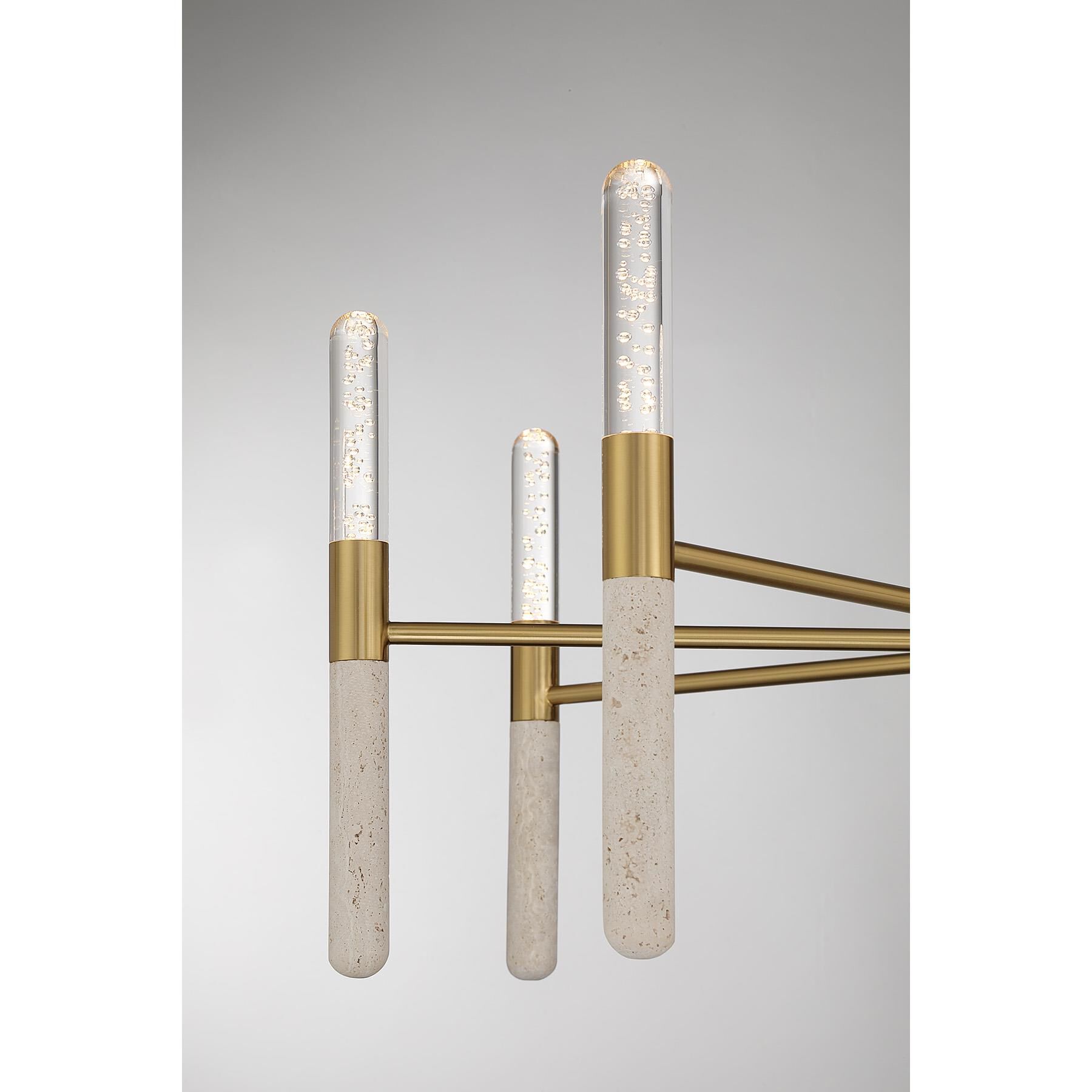 Linden 32 Inch Chandelier by Savoy House